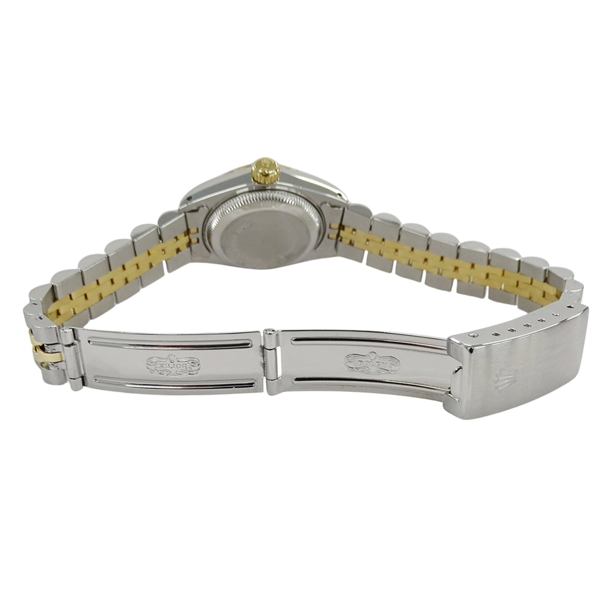 Rolex Datejust 69173 L, goldenes Zifferblatt, 26 mm Uhr