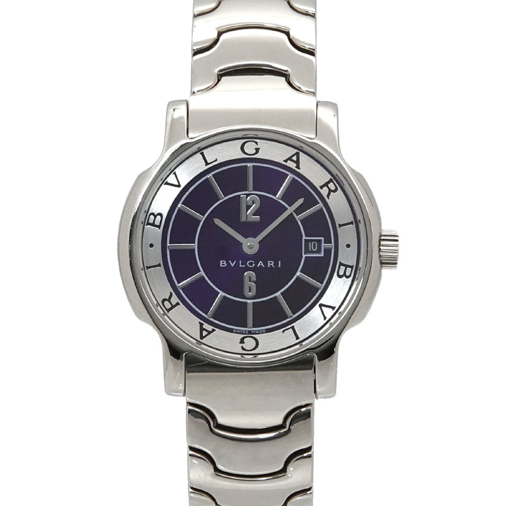 Montre Bvlgari Bulgari BVLGARI Solo Tempo ST29S Noir Cadran 29 mm