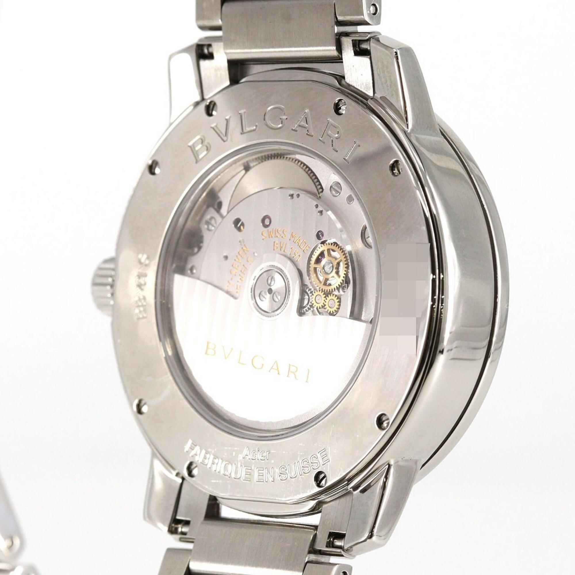 Bvlgari Solotempo BB41S/BB41C3SSD/102396 Blue Dial Stainless steel 41mm Watch
