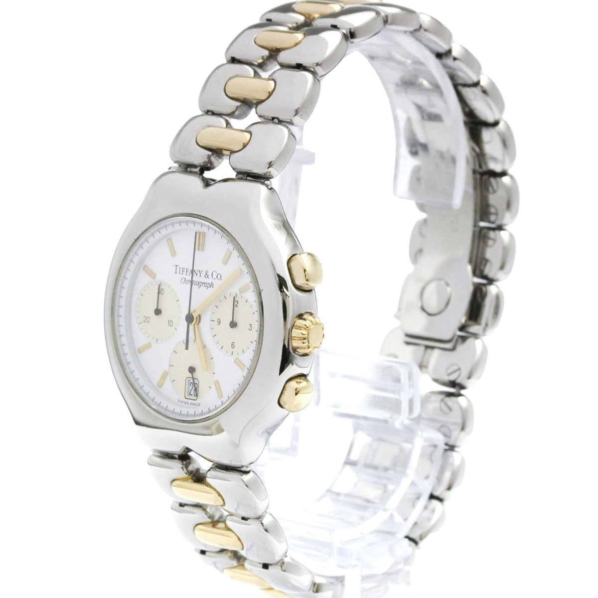 Tiffany Tesoro M0322 White Dial 37mm Watch