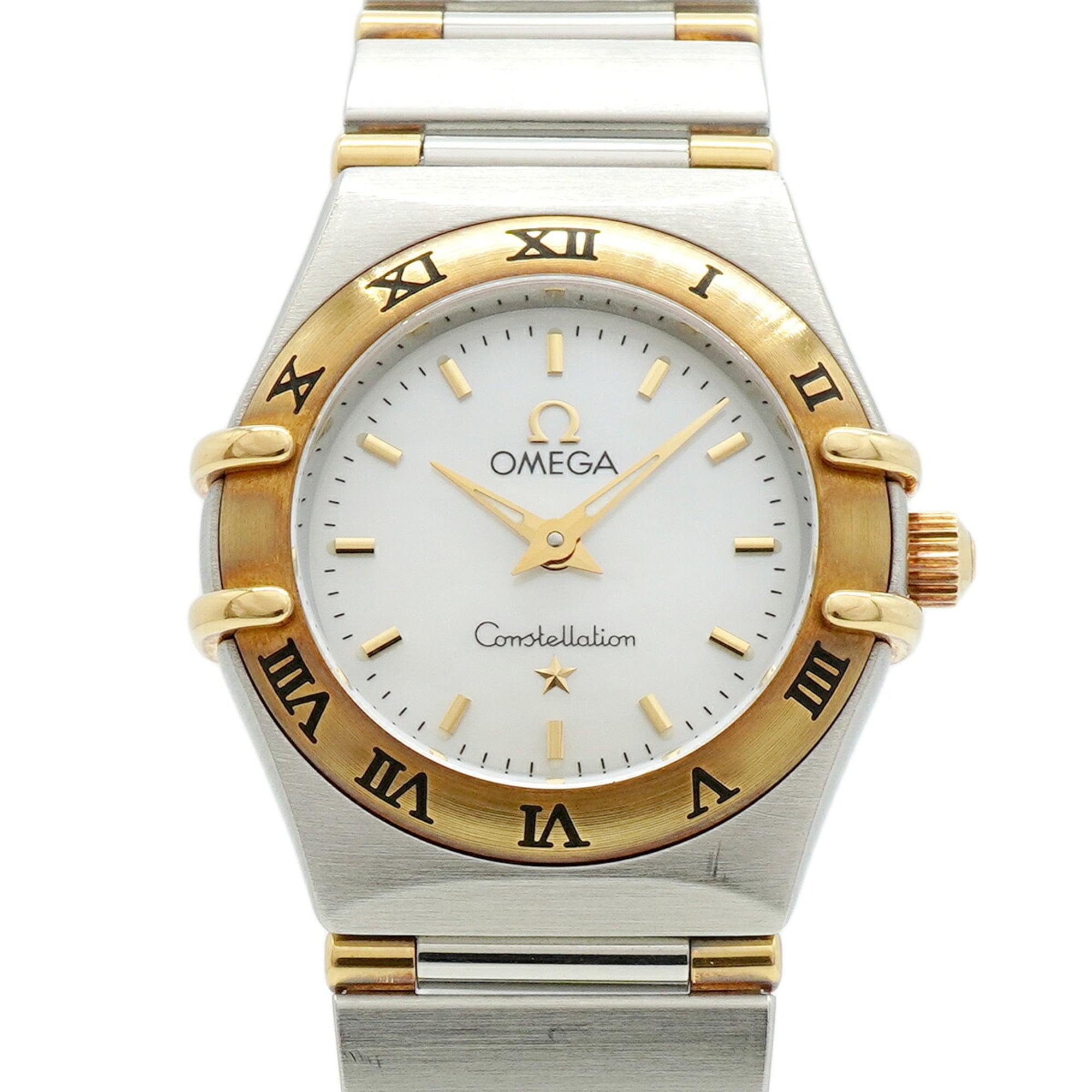 Montre Omega Constellation 1362.7 Blanc avec cadran de 22 mm