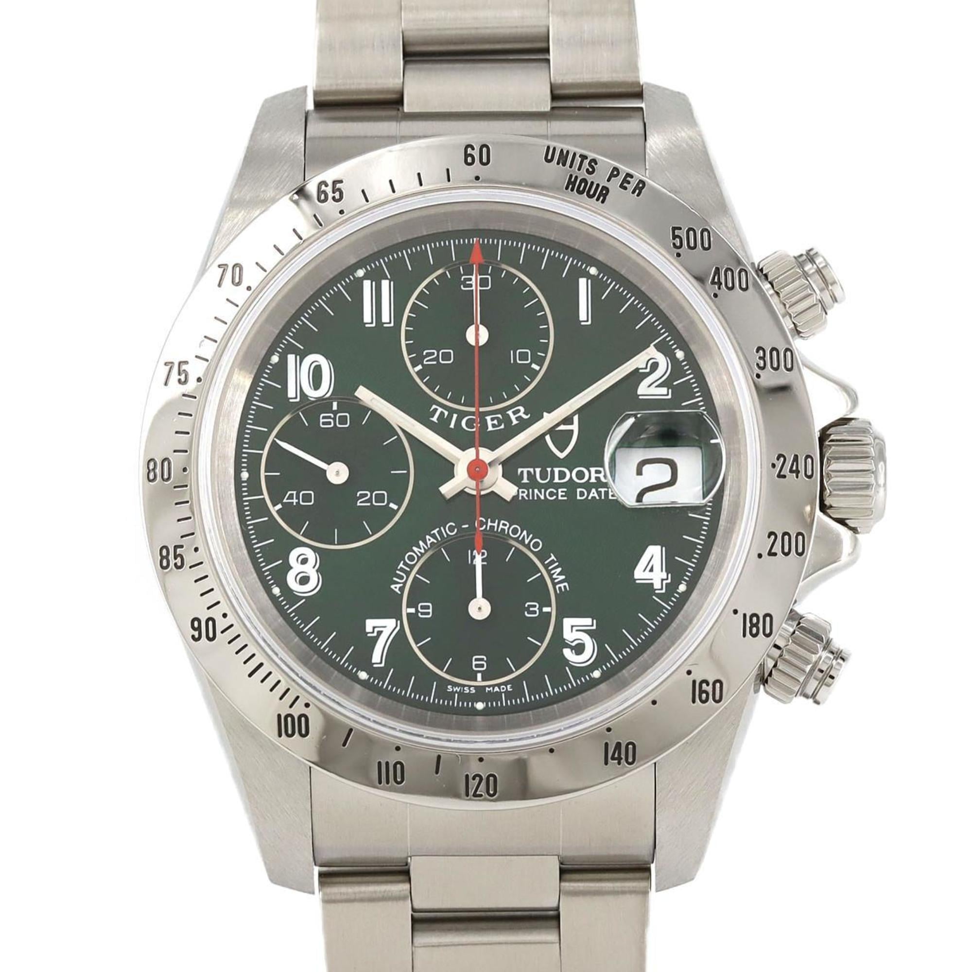 Tudor Chronotime Tiger 79280Tãƒ»3 SS Wristwatch Automatic