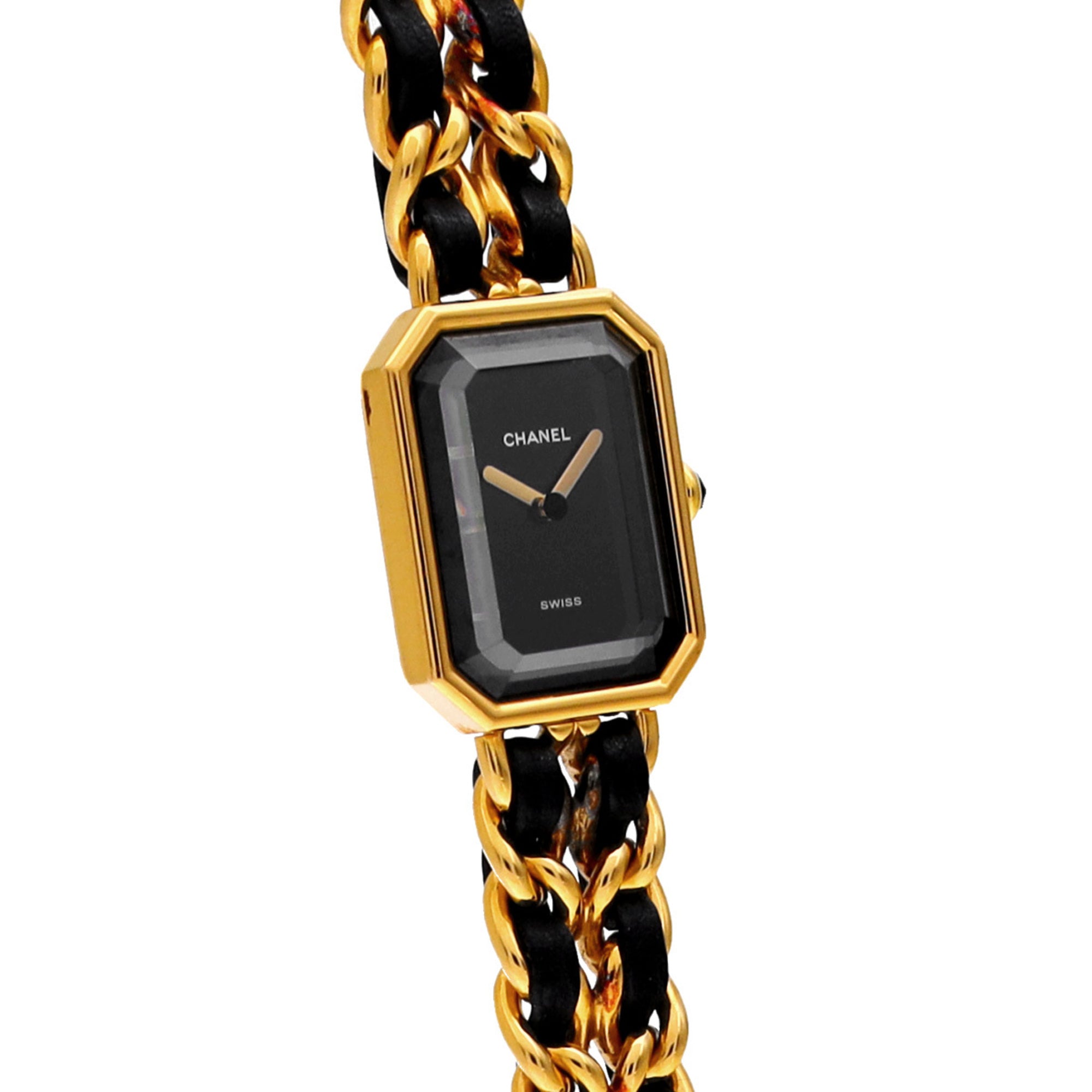 Chanel Premiere Large H0001 Black Dial 20mm Watch