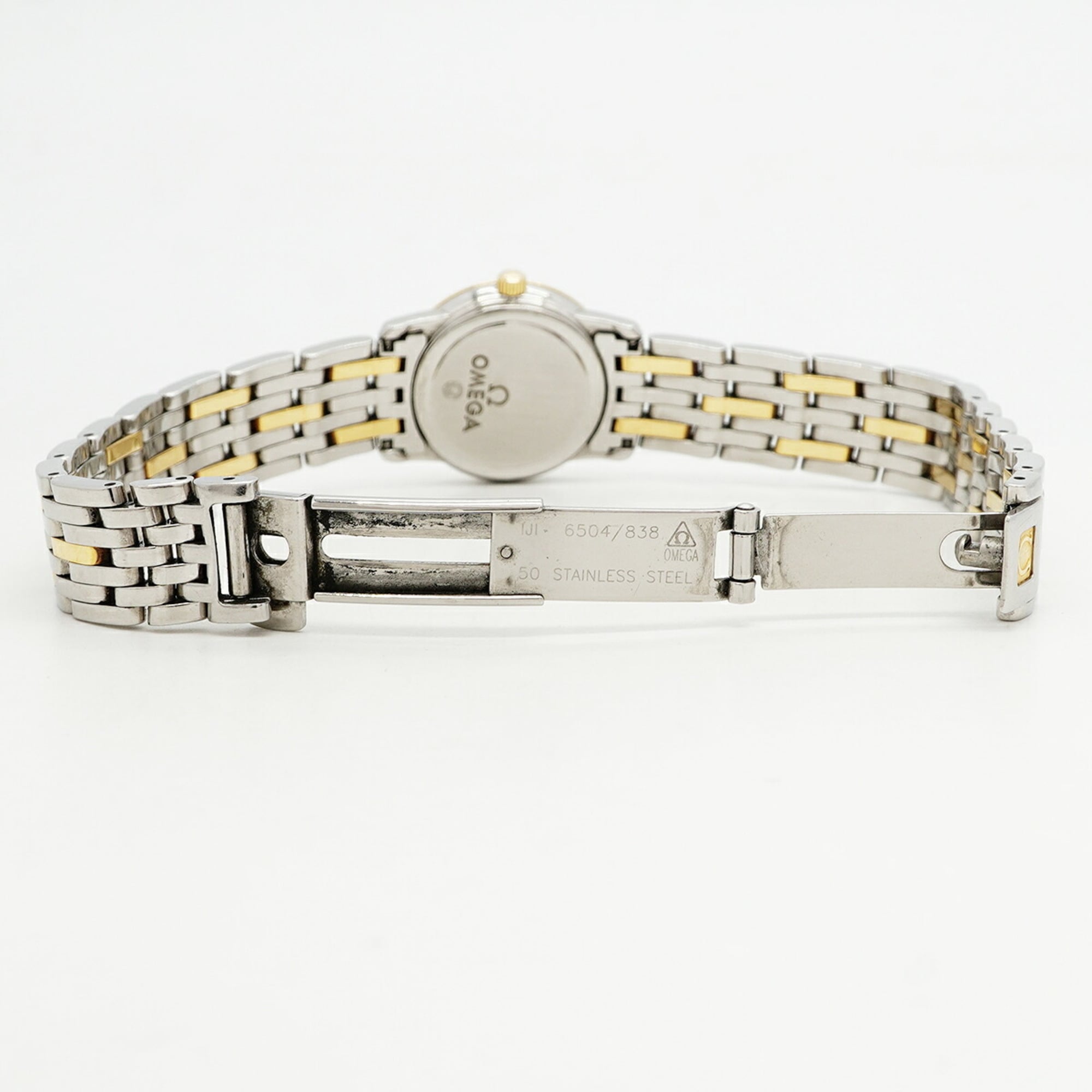 Omega De Ville Prestige 413.25.22.60.08.001 Gold Dial 22mm Watch