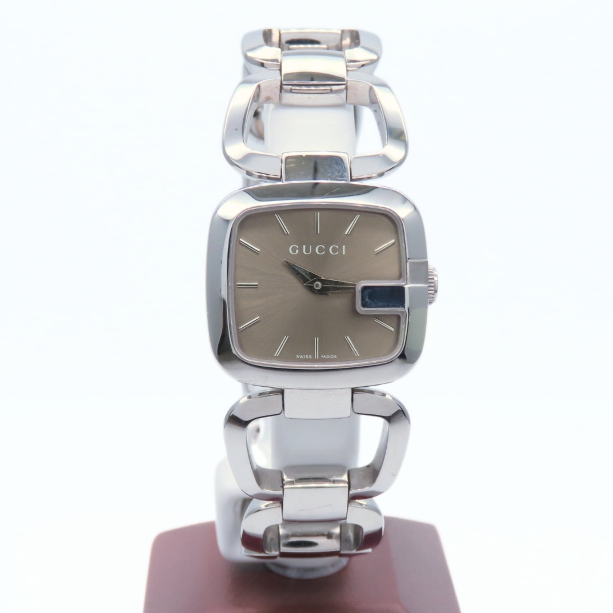 Montre Gucci G Collection 125.5 Brun, cadran de 24 mm