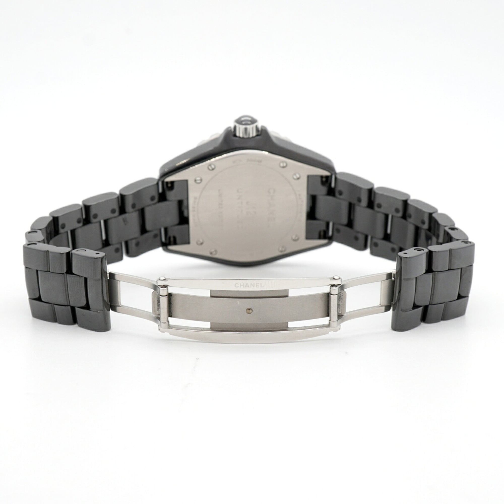 Chanel J12 Untitled H5581 Black Dial 38mm Watch