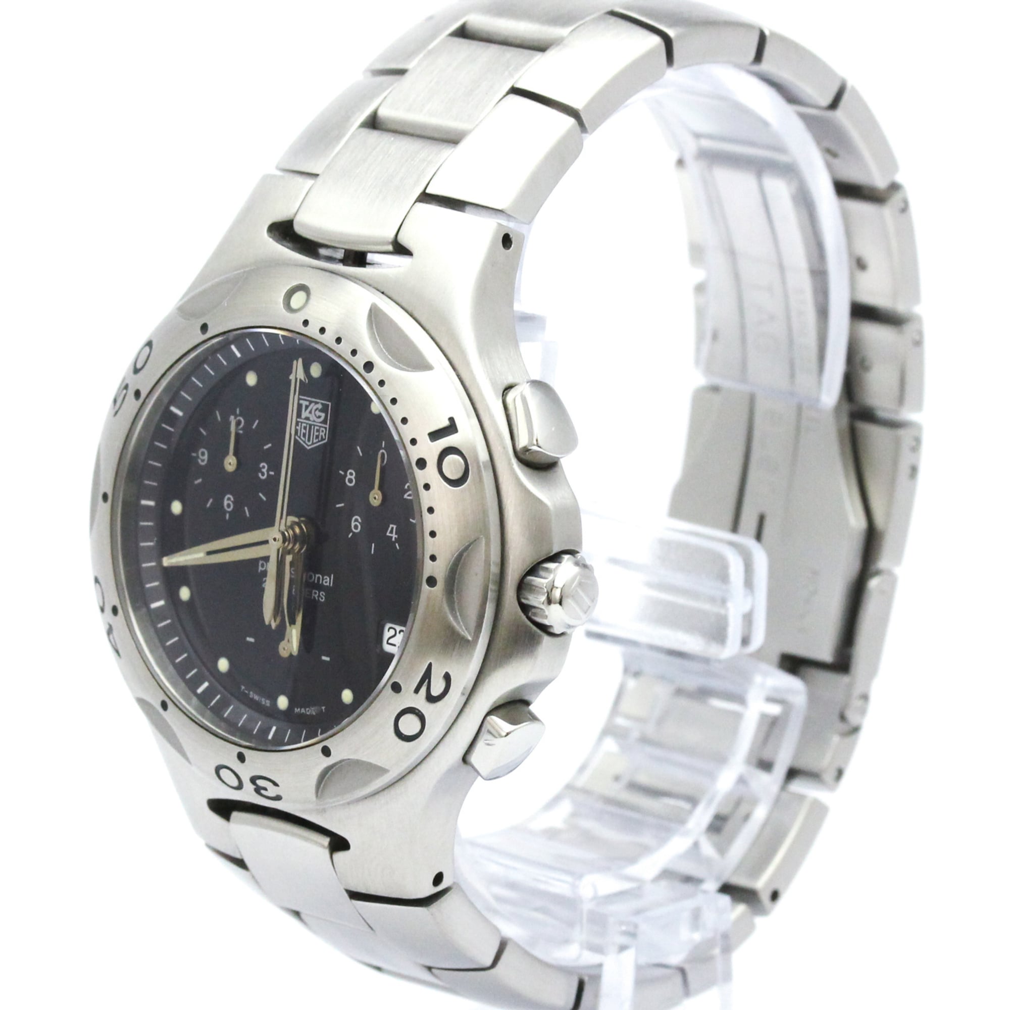 TAG Heuer Kirium CL1110 Black Dial 39mm Watch