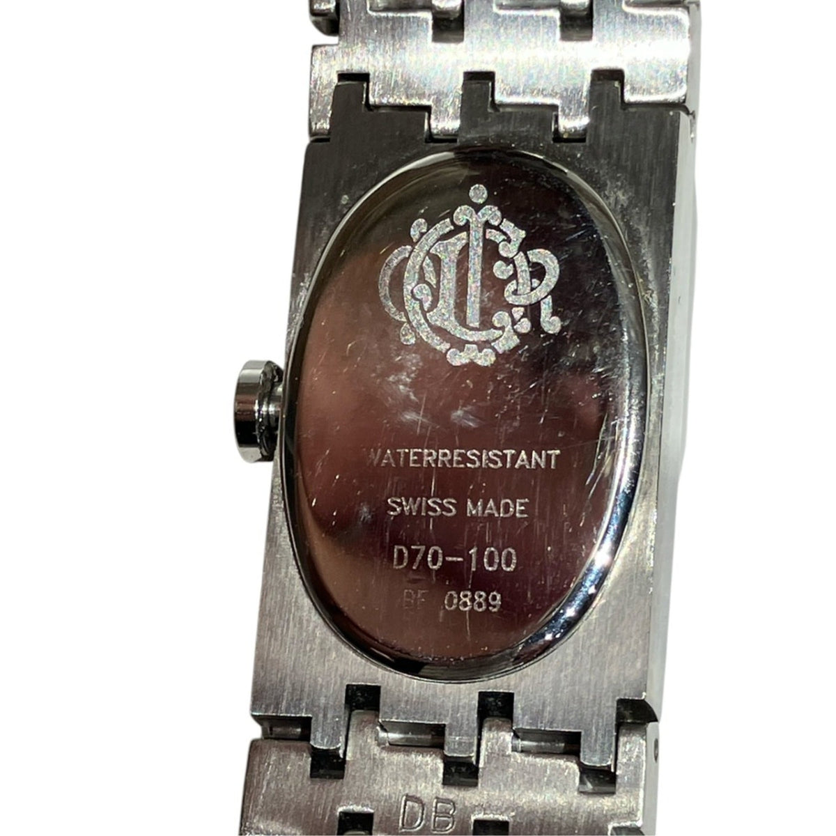 Christian Dior Miss D70-100 horloge met zwarte wijzerplaat, 15 mm