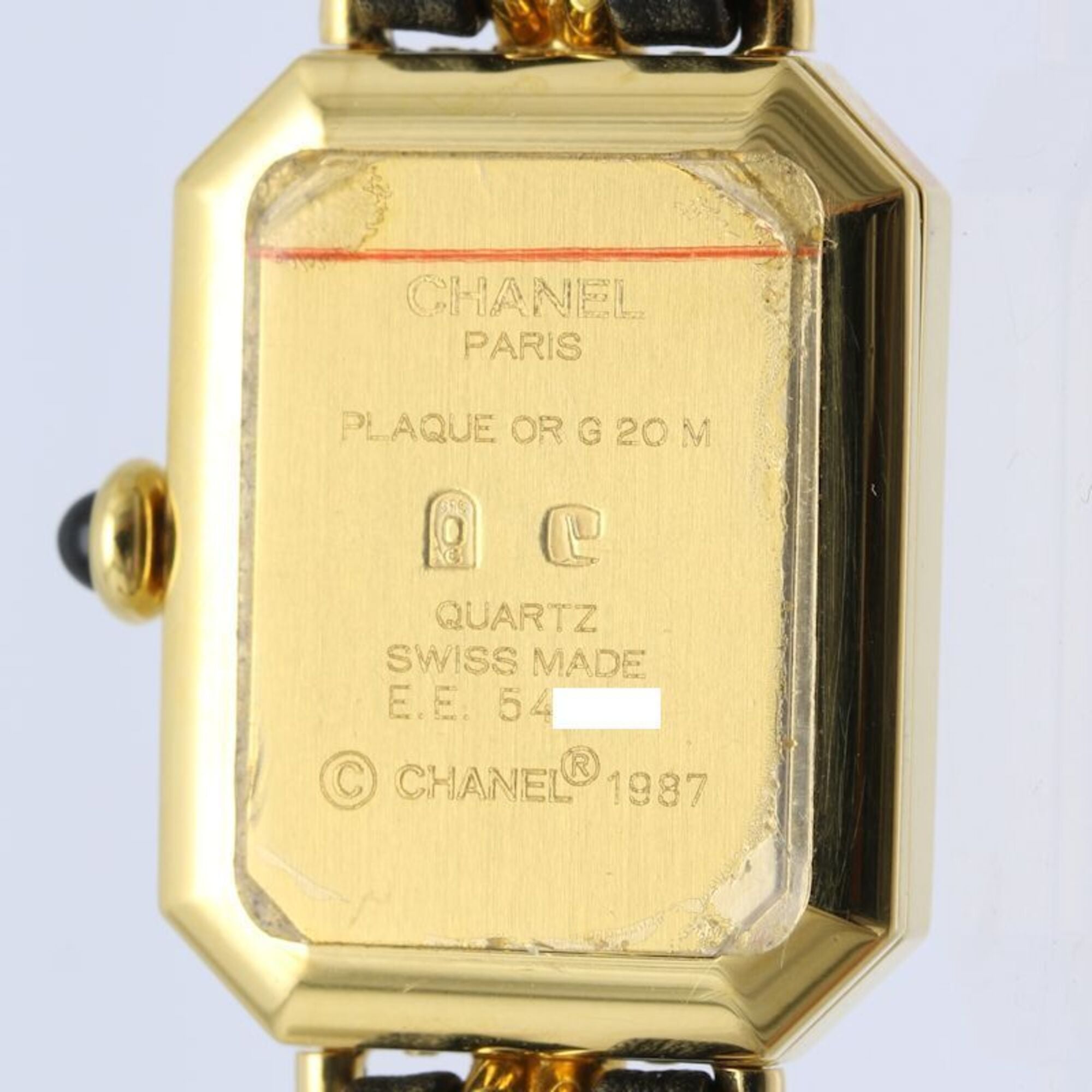 Chanel Premiere H0001 483011001 Black Dial 20mm Watch