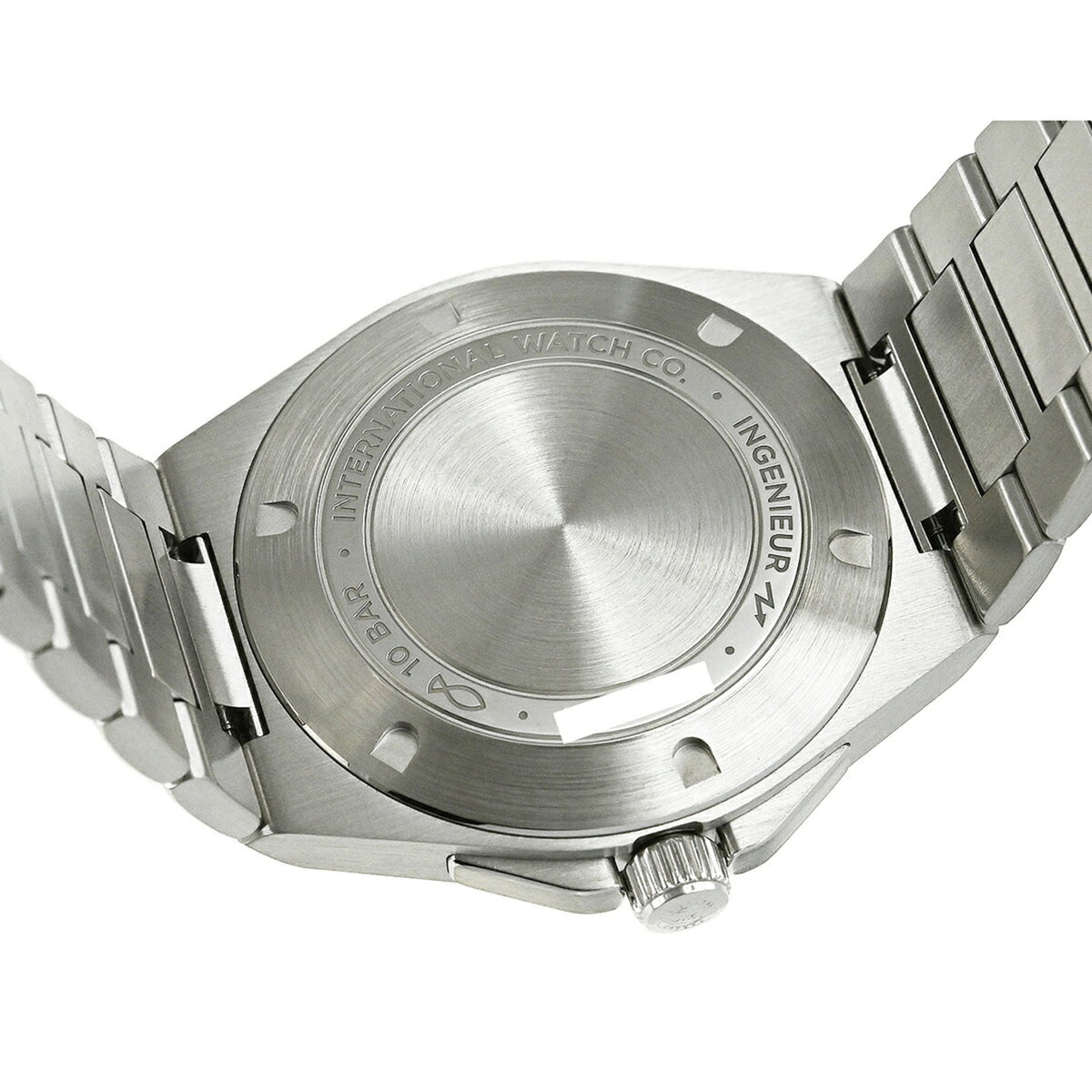 IWC Ingenieur IW328901 met zwarte wijzerplaat 40mm horloge