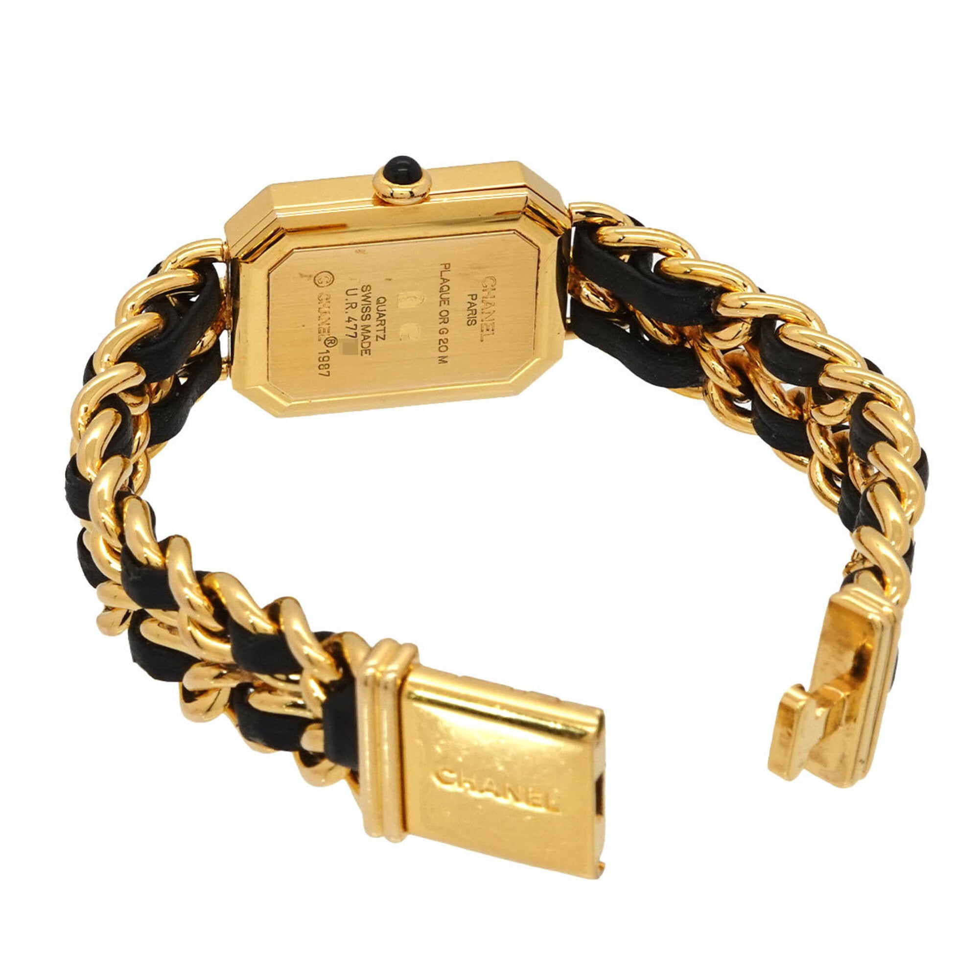 Chanel Premiere H0001 Black Dial 20mm Watch