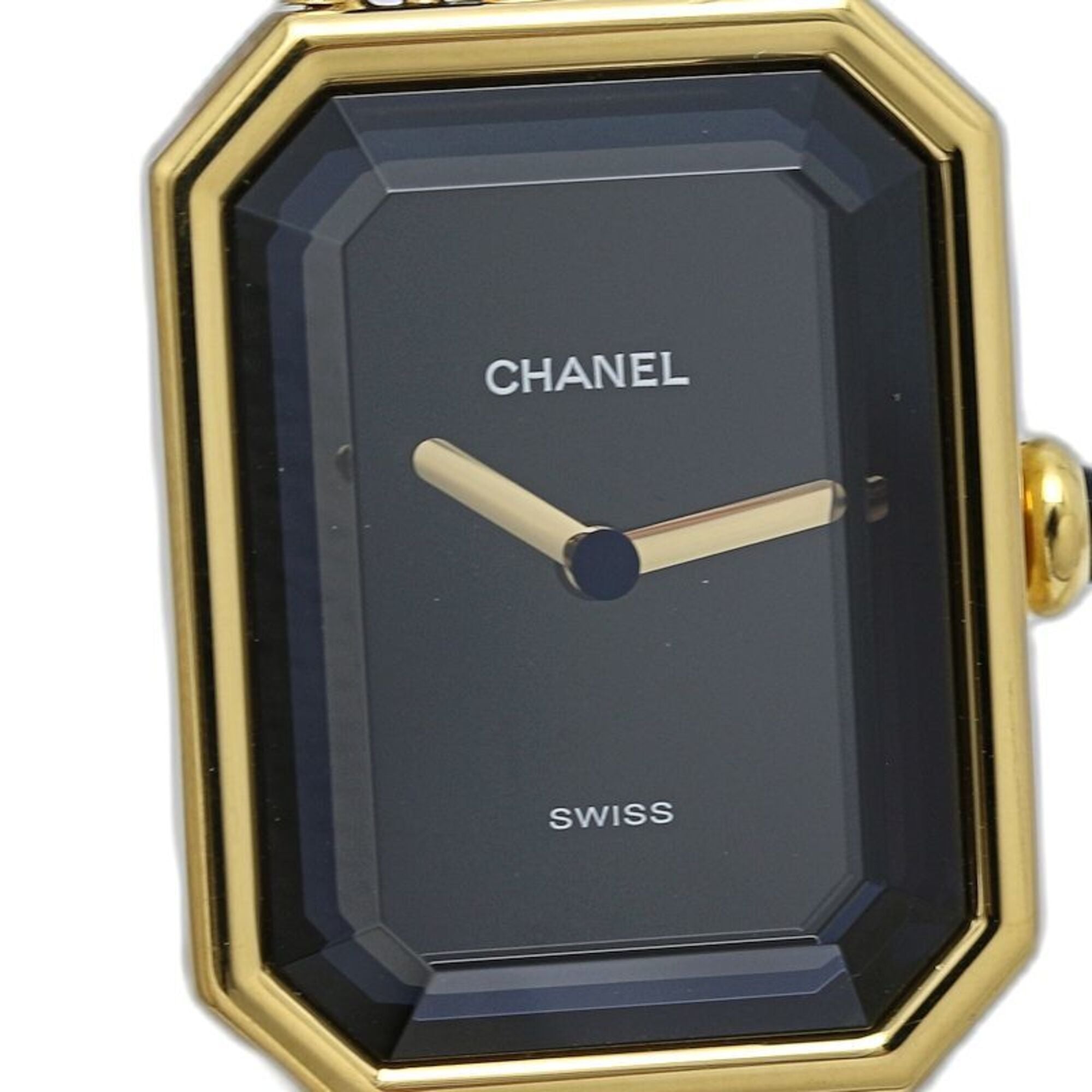 Chanel Premiere H0001 483011001 Black Dial 20mm Watch