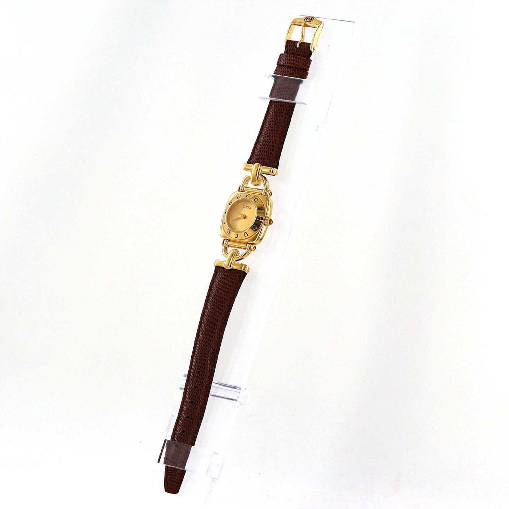 Gucci 6300L GP Quartz Watch