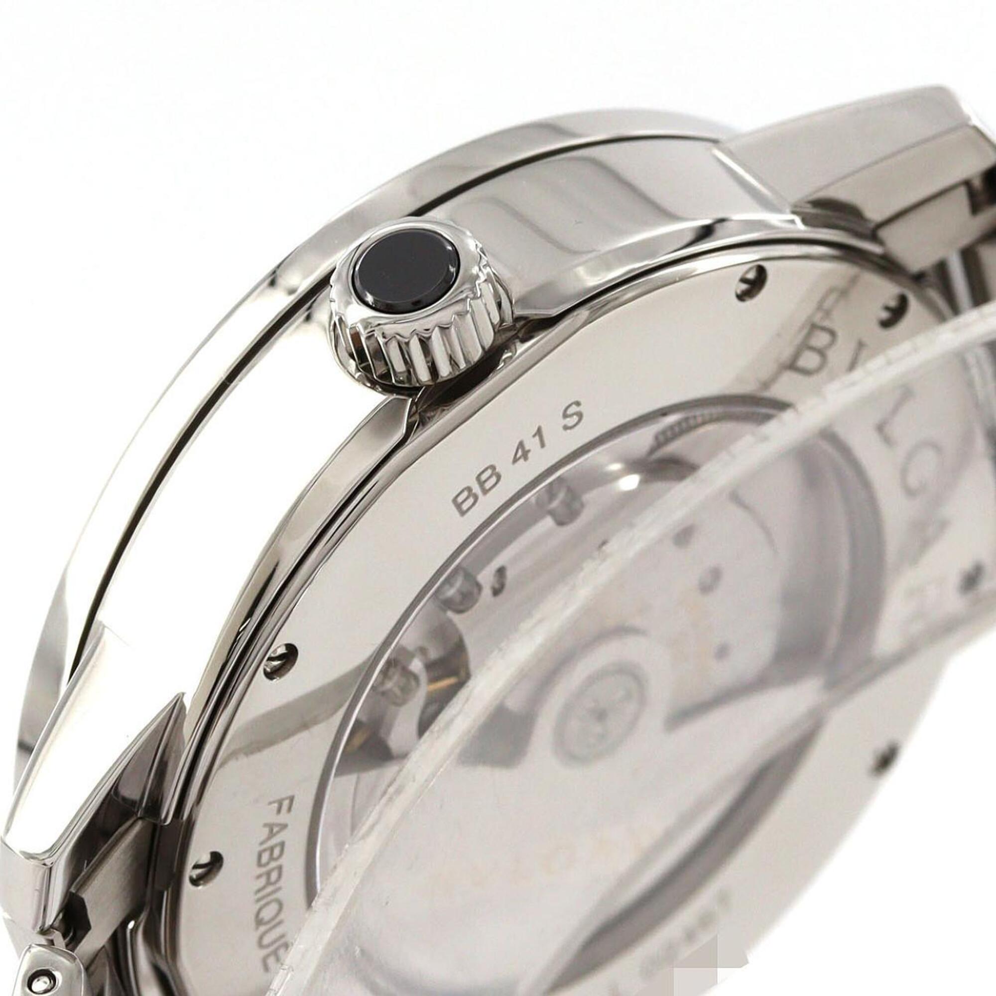Bulgari BB41S BB41S/BB41WSSD White Dial 41mm Watch