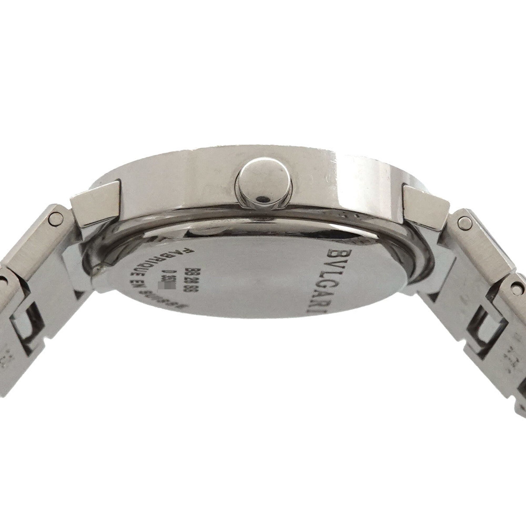 Bvlgari BB26SS Black Dial 26mm Watch
