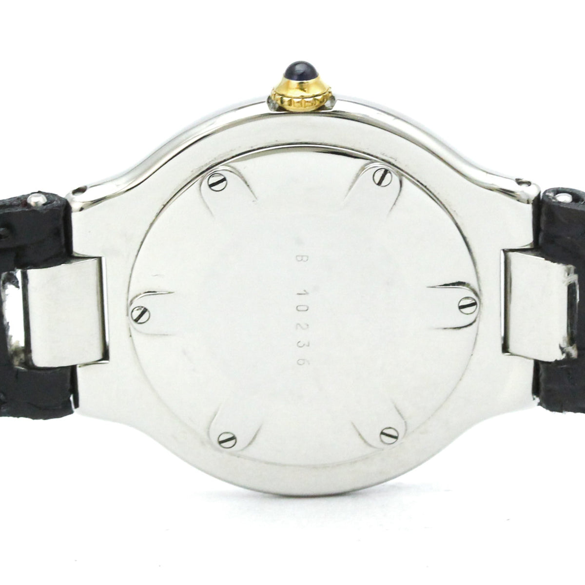 Cartier Must W1005221 horloge met zilveren wijzerplaat, 31 mm