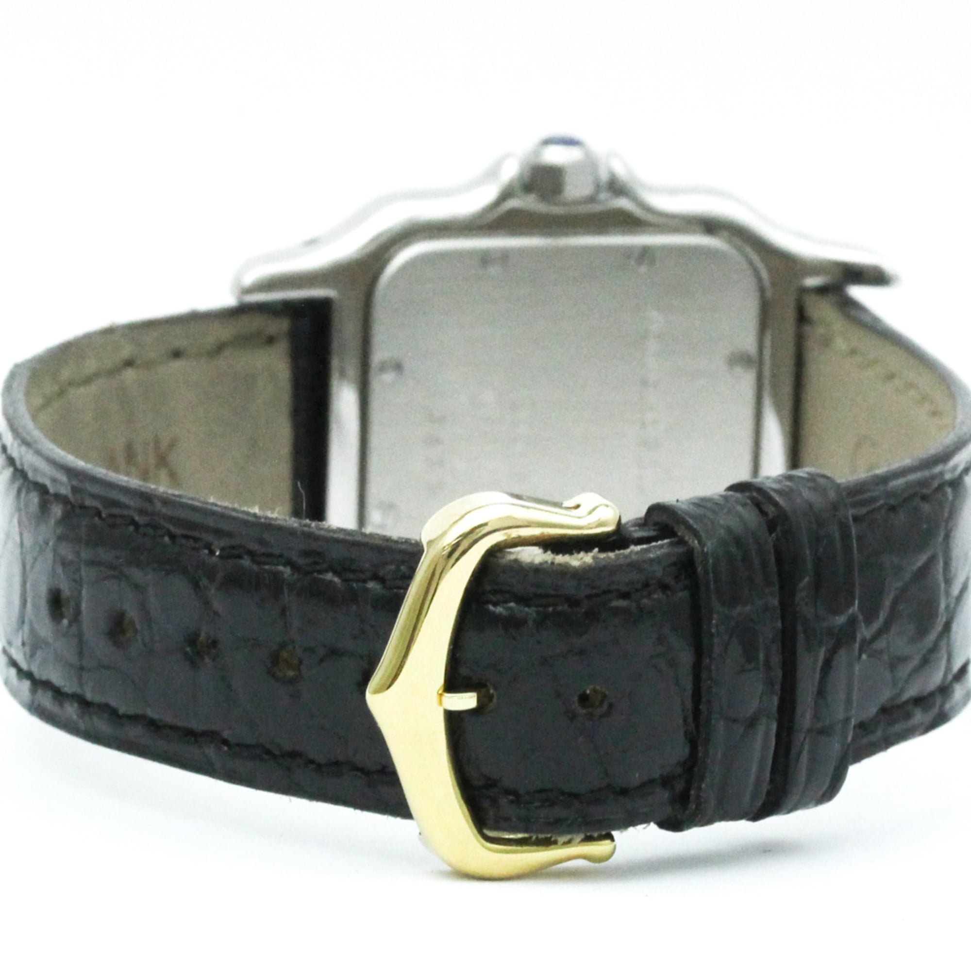 CARTIER Santos Galbee stalen quartz herenhorloge W20025D6