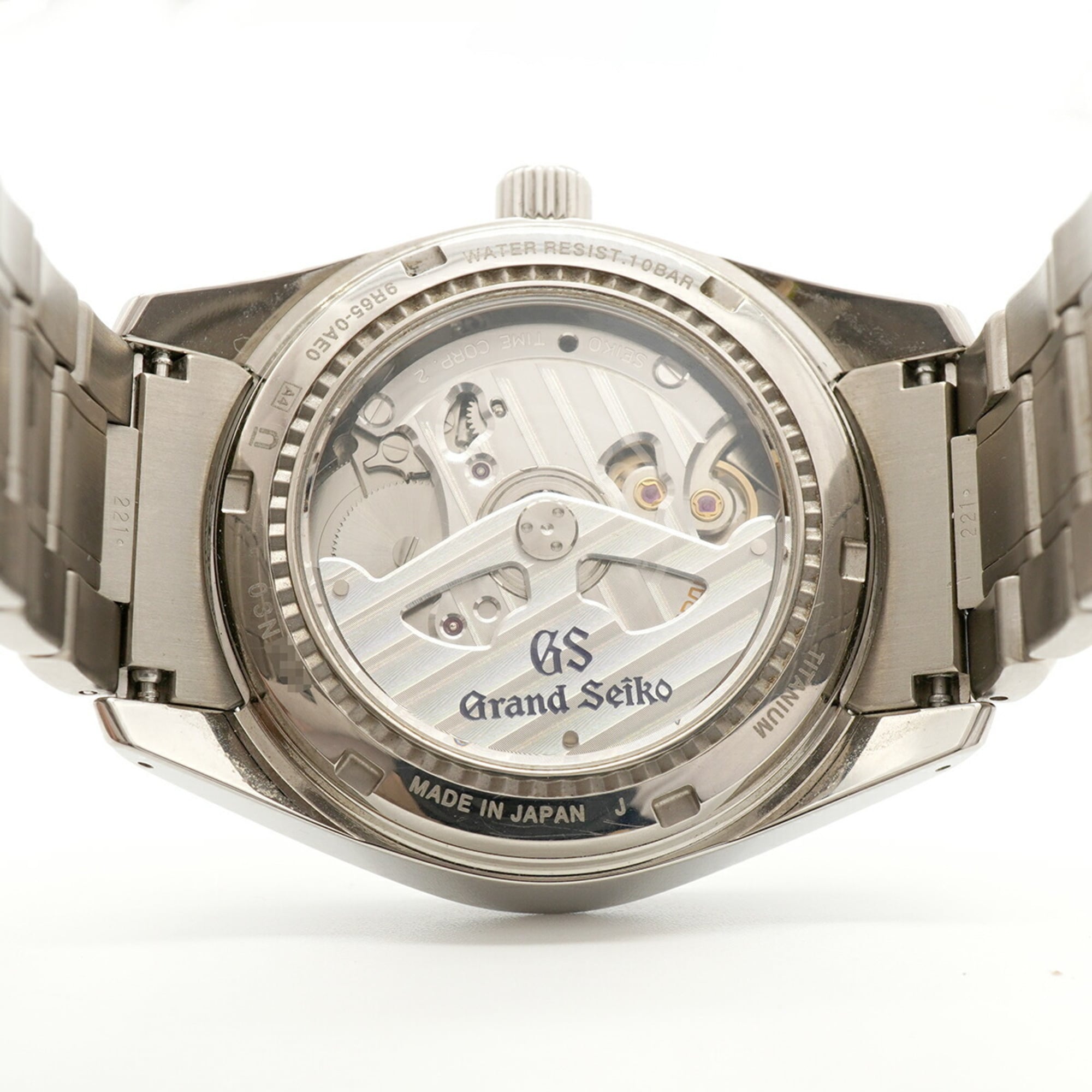 Grand Seiko Grand snow white SBGA211/9R65-0AE0 White Dial 40mm Watch