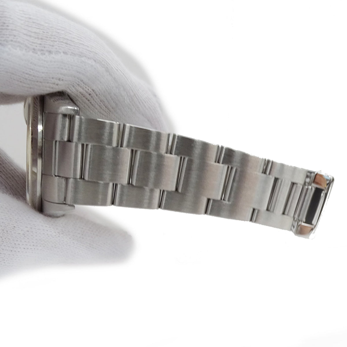Montre Rolex Oyster Perpetual Date 15200 A, cadran argenté, 34 mm