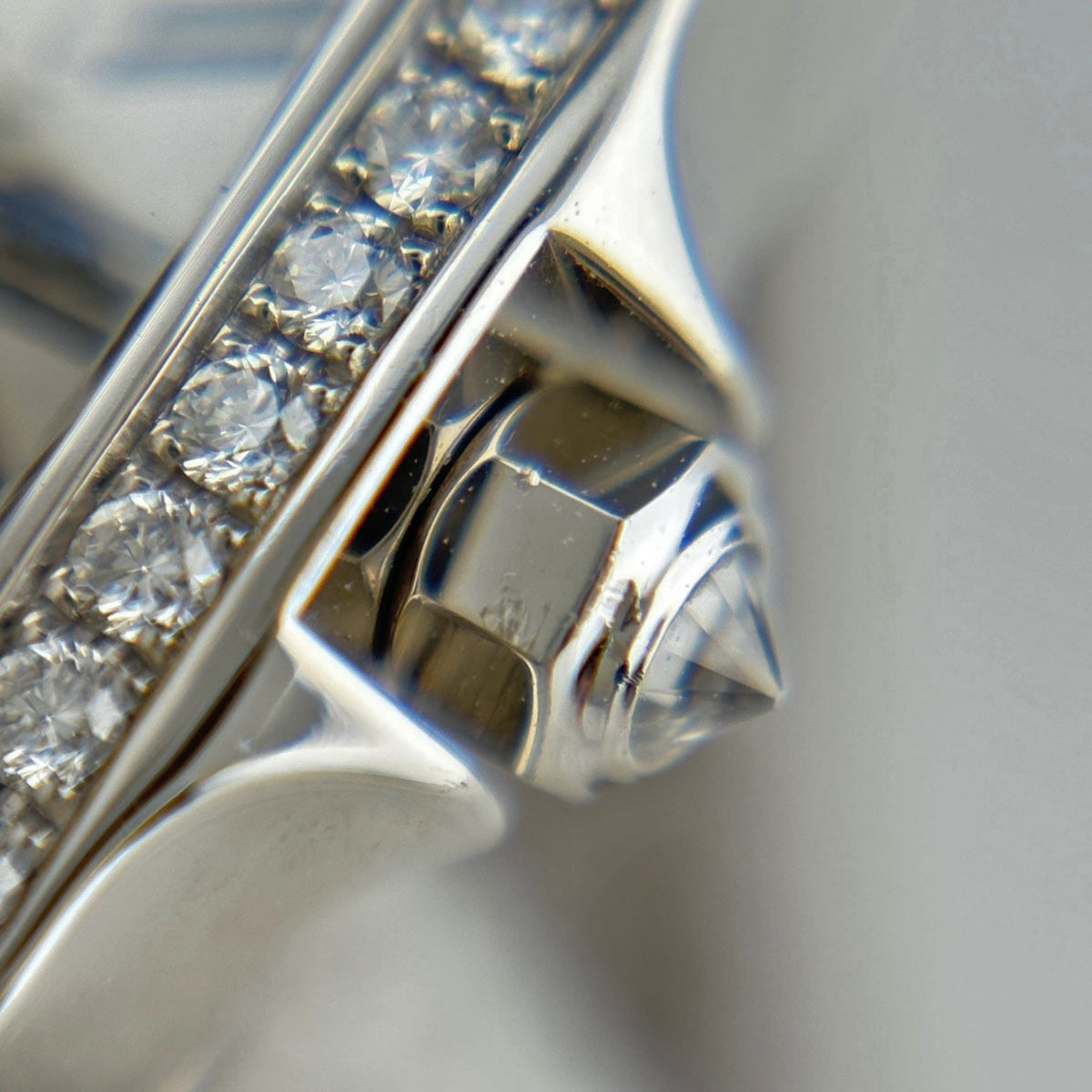Cartier Santos Demoiselle Mini WF9005Y8 Silver Dial 17mm Watch