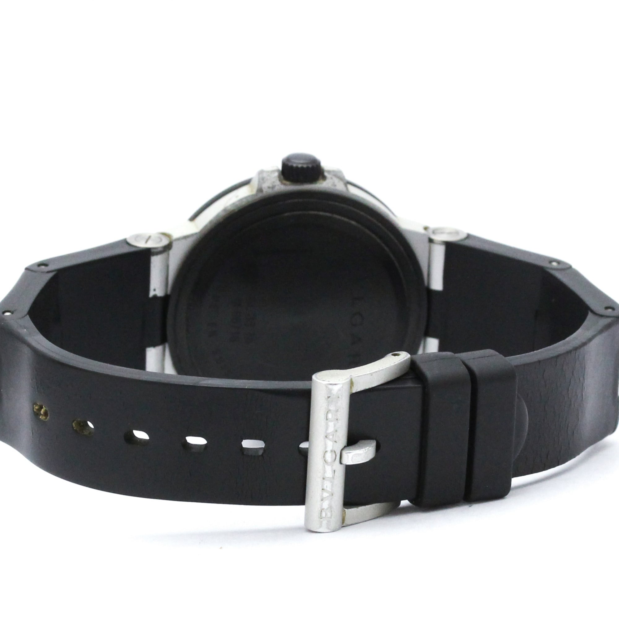 Bulgari Aluminium AL38TA Silver Dial 38mm Watch