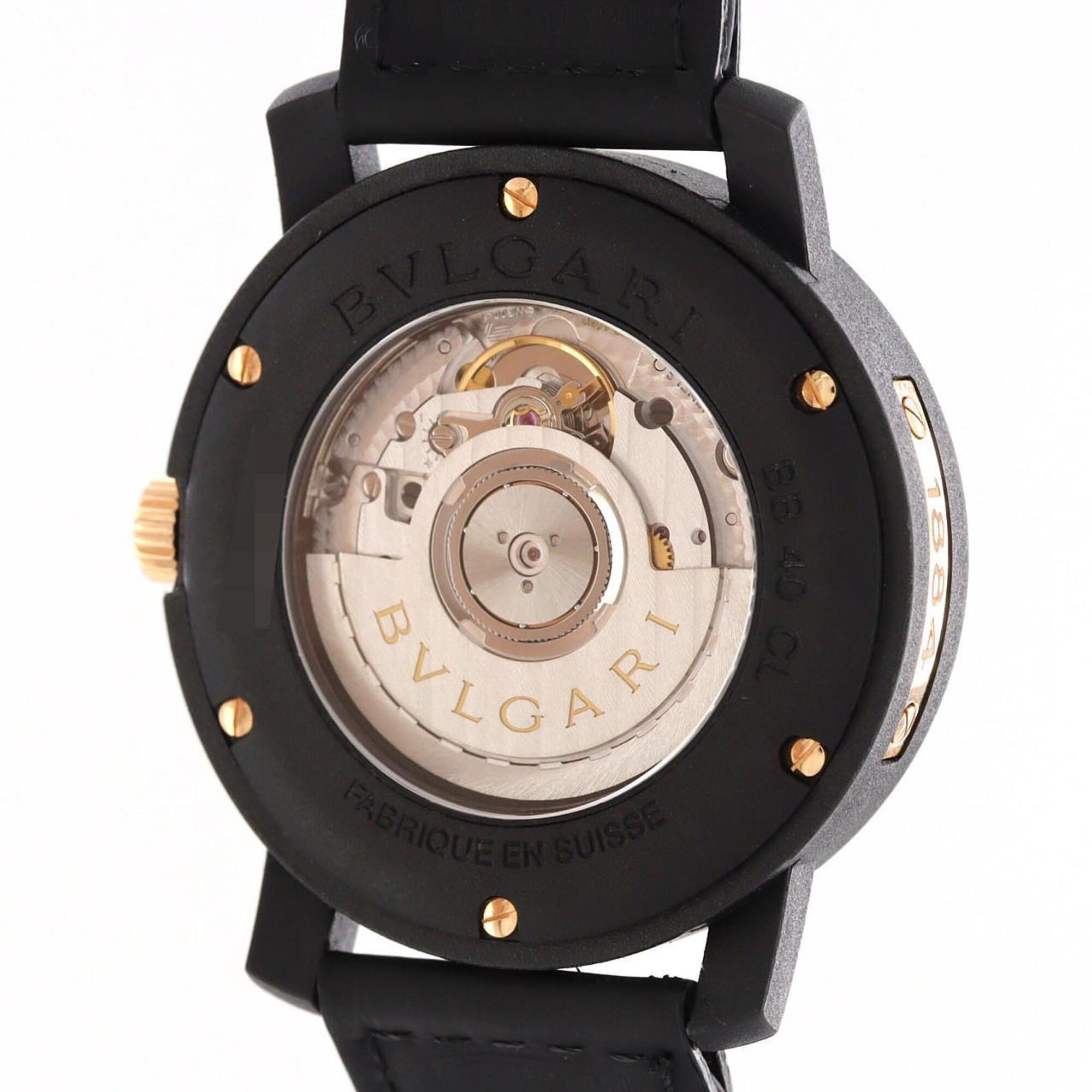 Bulgari bulgari BB40CL/BBP40BCGLD/N Black Dial 40mm Watch
