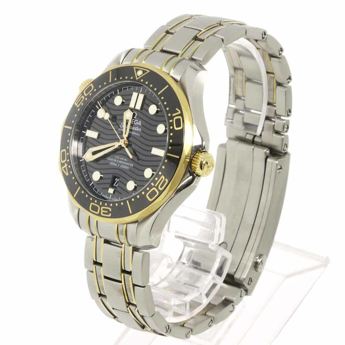 Omega Seamaster Diver 300 Co-Axial Master Chronometer 210 22 42 20 01 001 Black Dial 42mm Watch