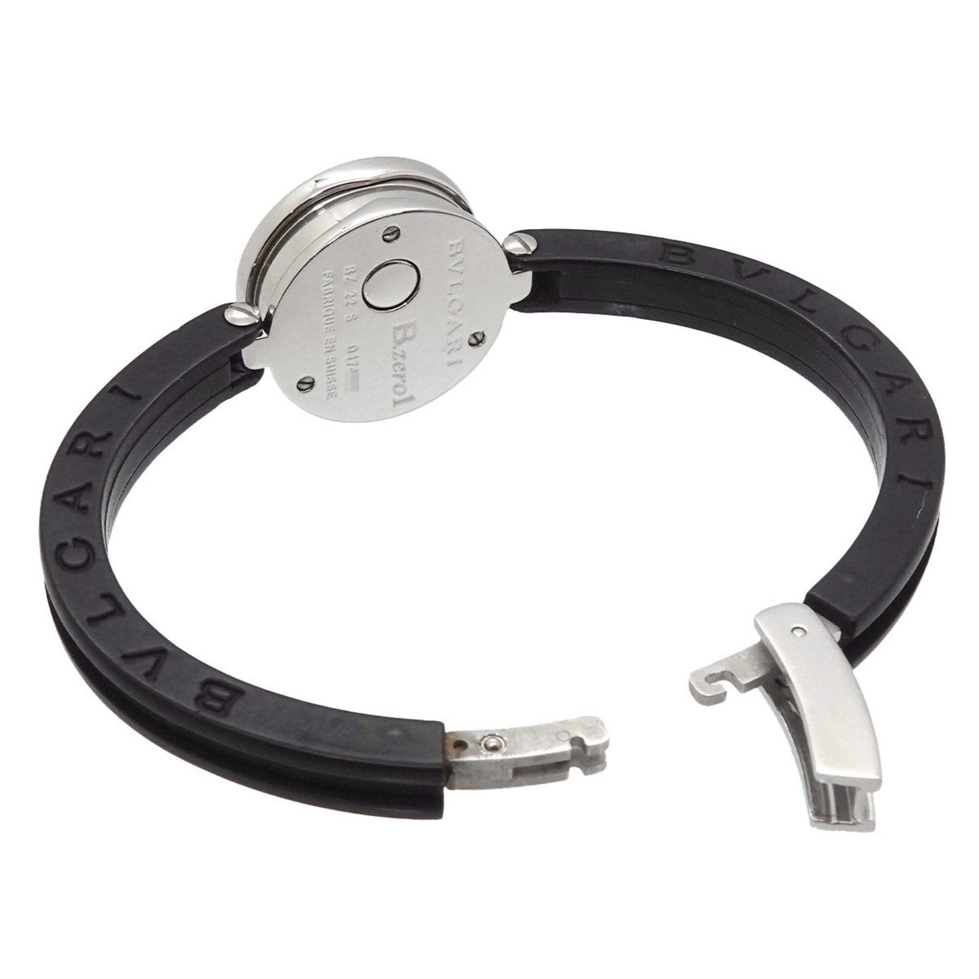Bvlgari Bulgari BVLGARI B-Zero1 BZ22S horloge met zwarte wijzerplaat, 22 mm