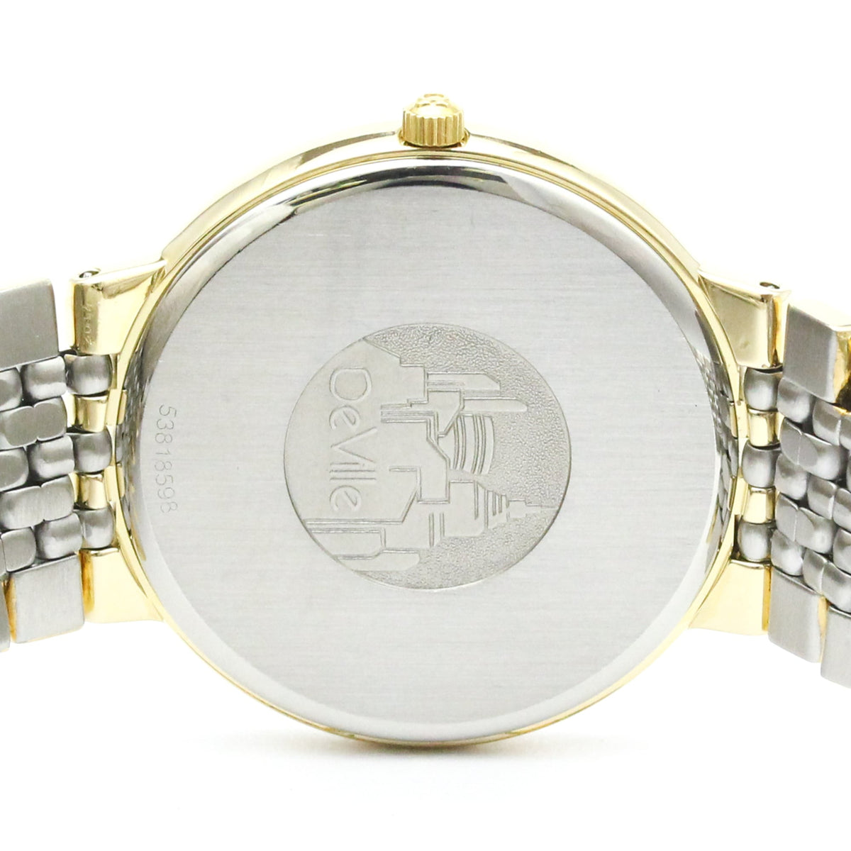 Omega De Ville 3961012 Gold Dial 32mm Watch