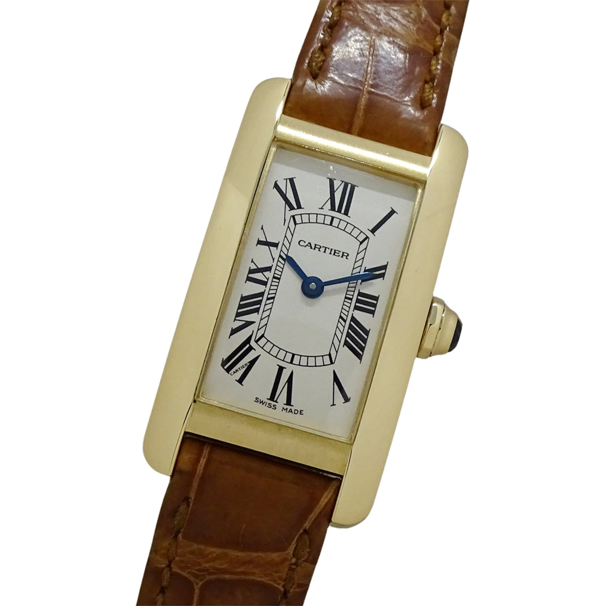 Cartier Tank Américaine SM W2601556 Ivory Dial 19mm Watch