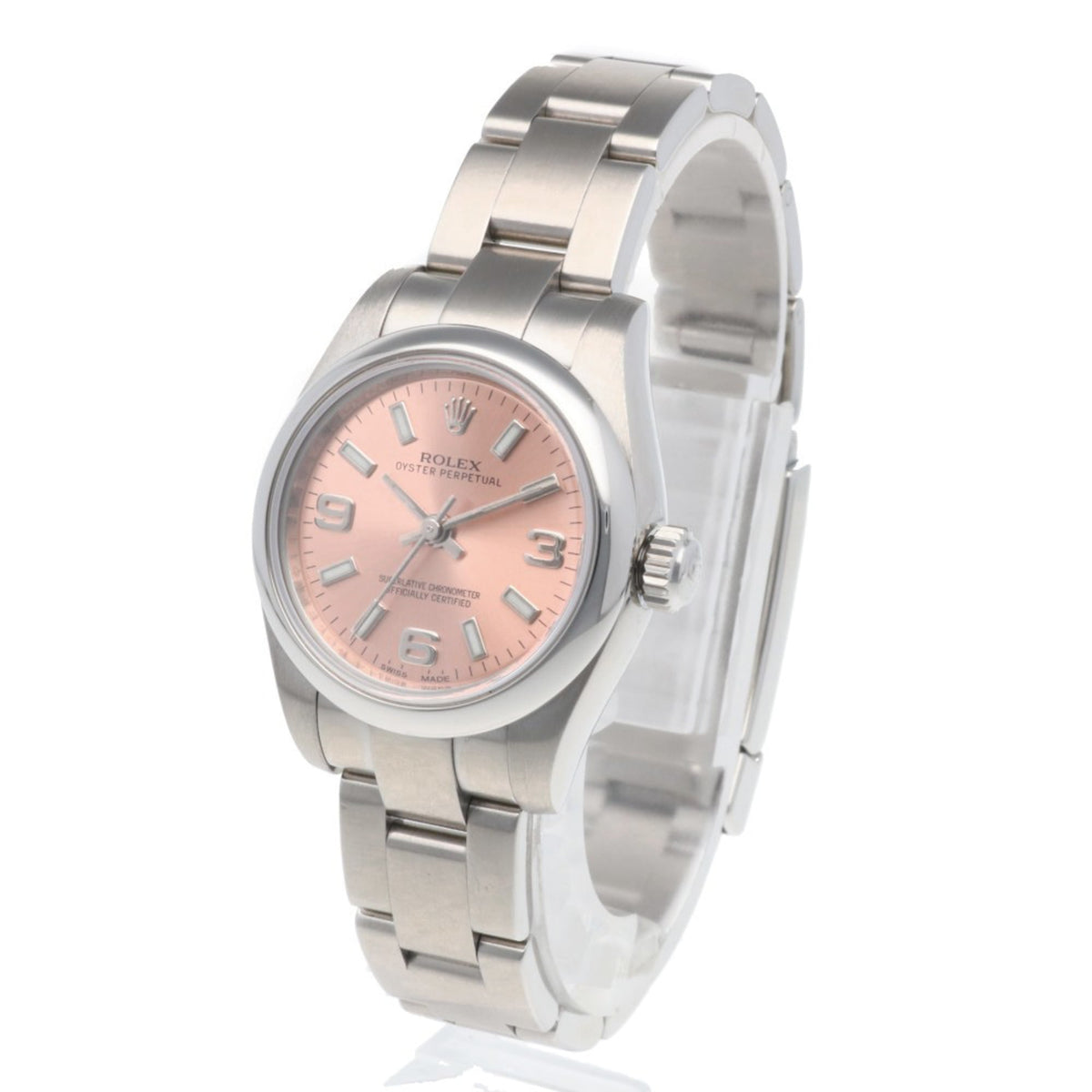 Rolex Oyster Perpetual 176200 Rosa Zifferblatt 26 mm Uhr