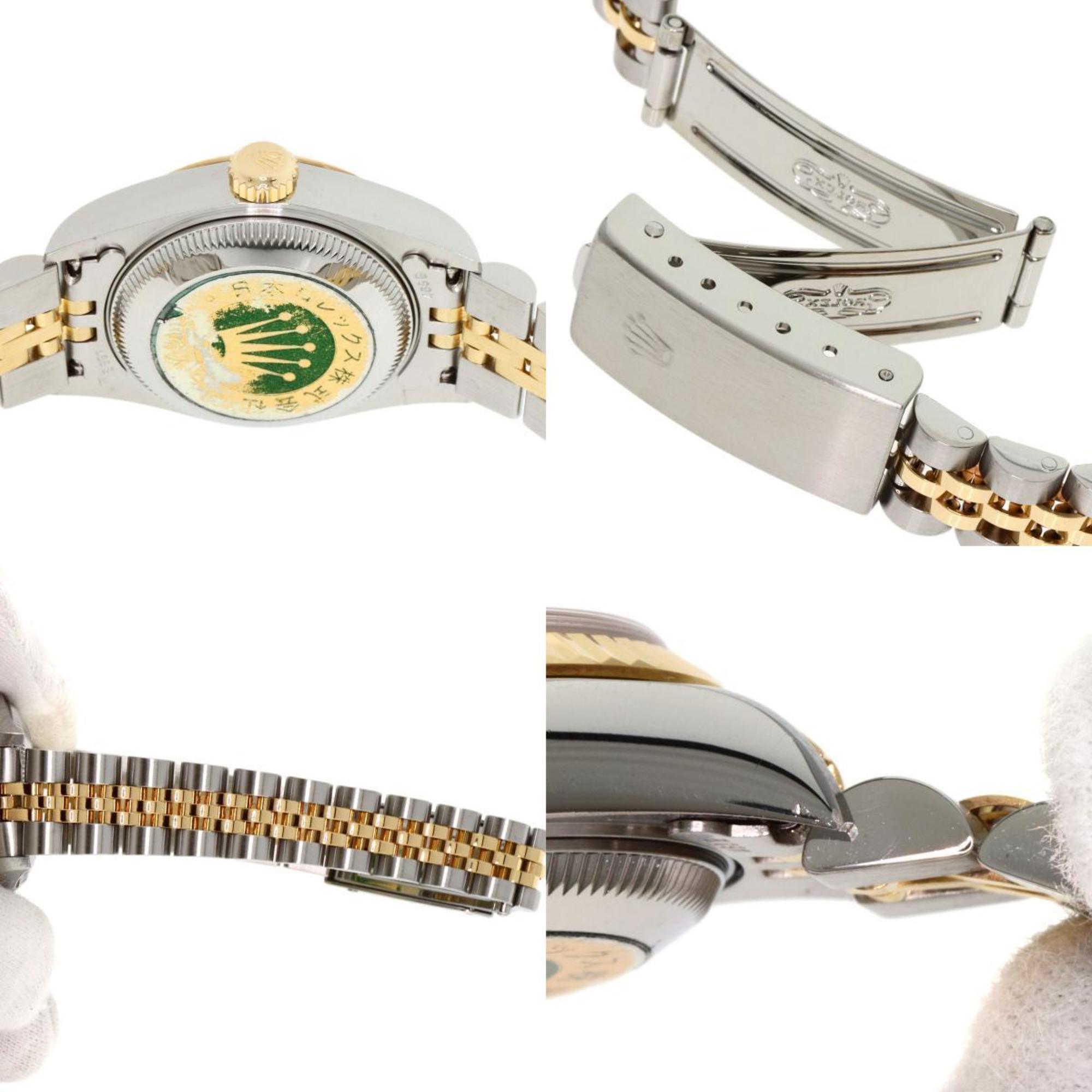Rolex 79173 Datejust Uhr aus Edelstahl SSxK18YG für Damen ROLEX