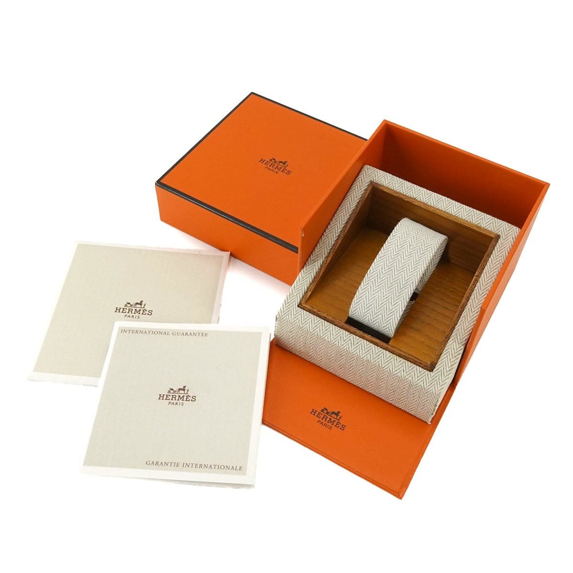 Hermes H- HH1 210 Wo Silver Quartz H