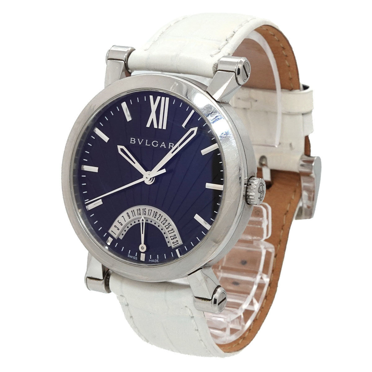 Bvlgari Bulgari BVLGARI Sotirio Retrograde SB42SDR Black Dial 42mm Watch