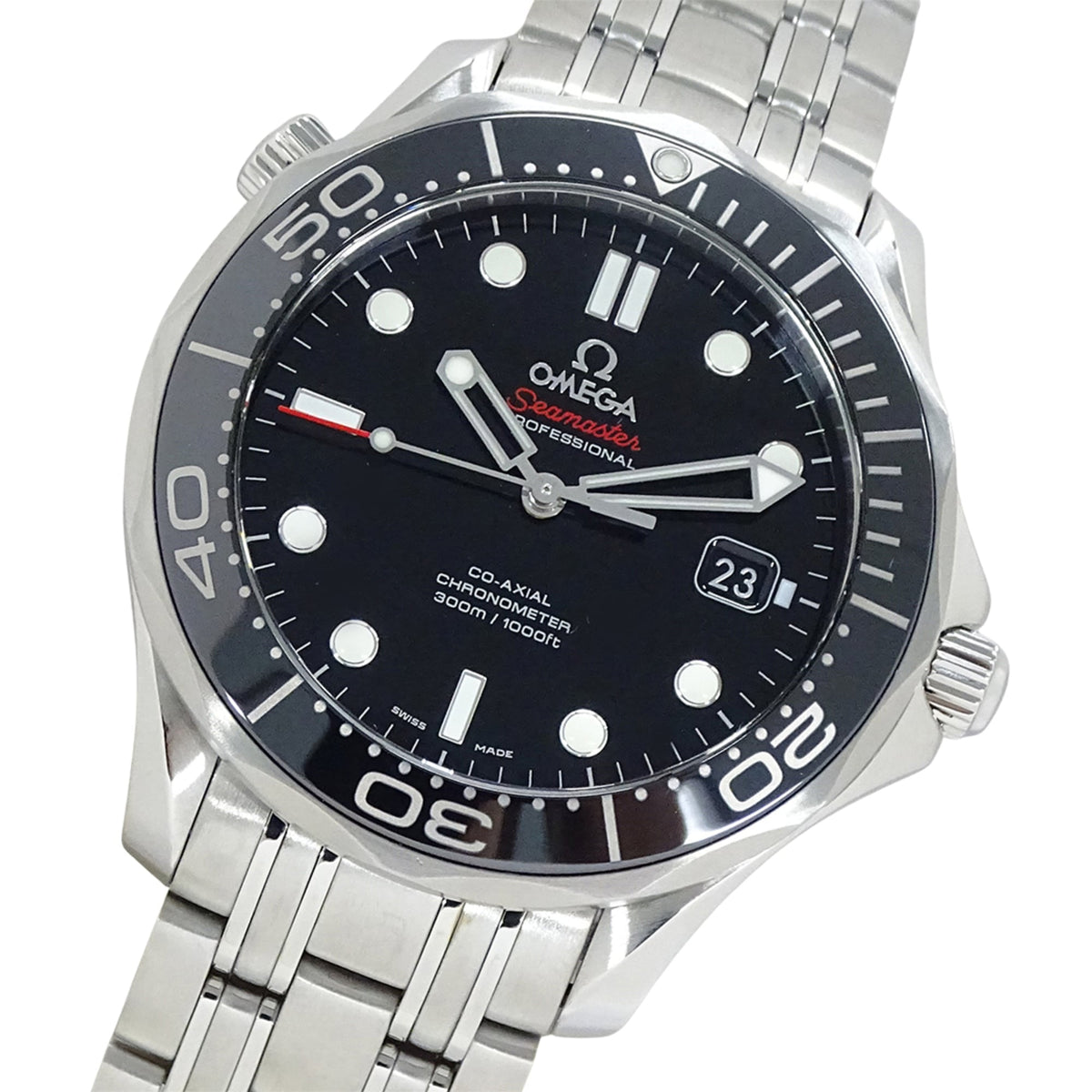 Omega Seamaster 212.30.41.20.01.003 horloge met zwarte wijzerplaat, 41 mm