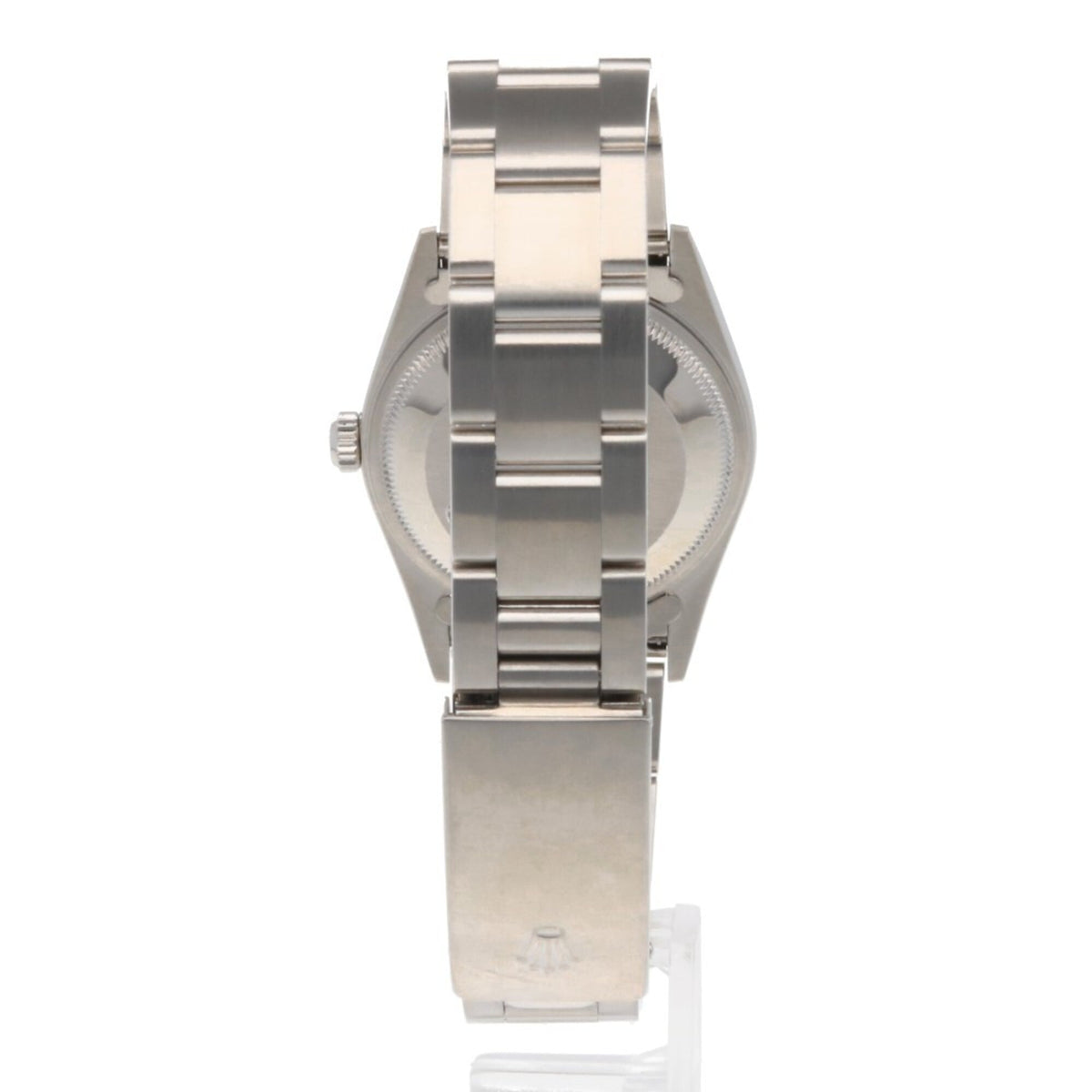 Rolex Datum Oyster Perpetual Rosa Zifferblatt 34 mm Uhr