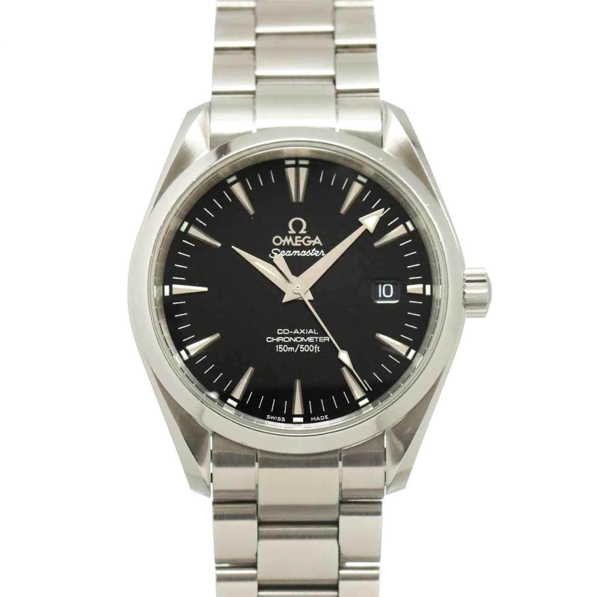 Omega Seamaster Aqua Terra Co-Axial 2503 50 met zwarte wijzerplaat 39mm Horloge