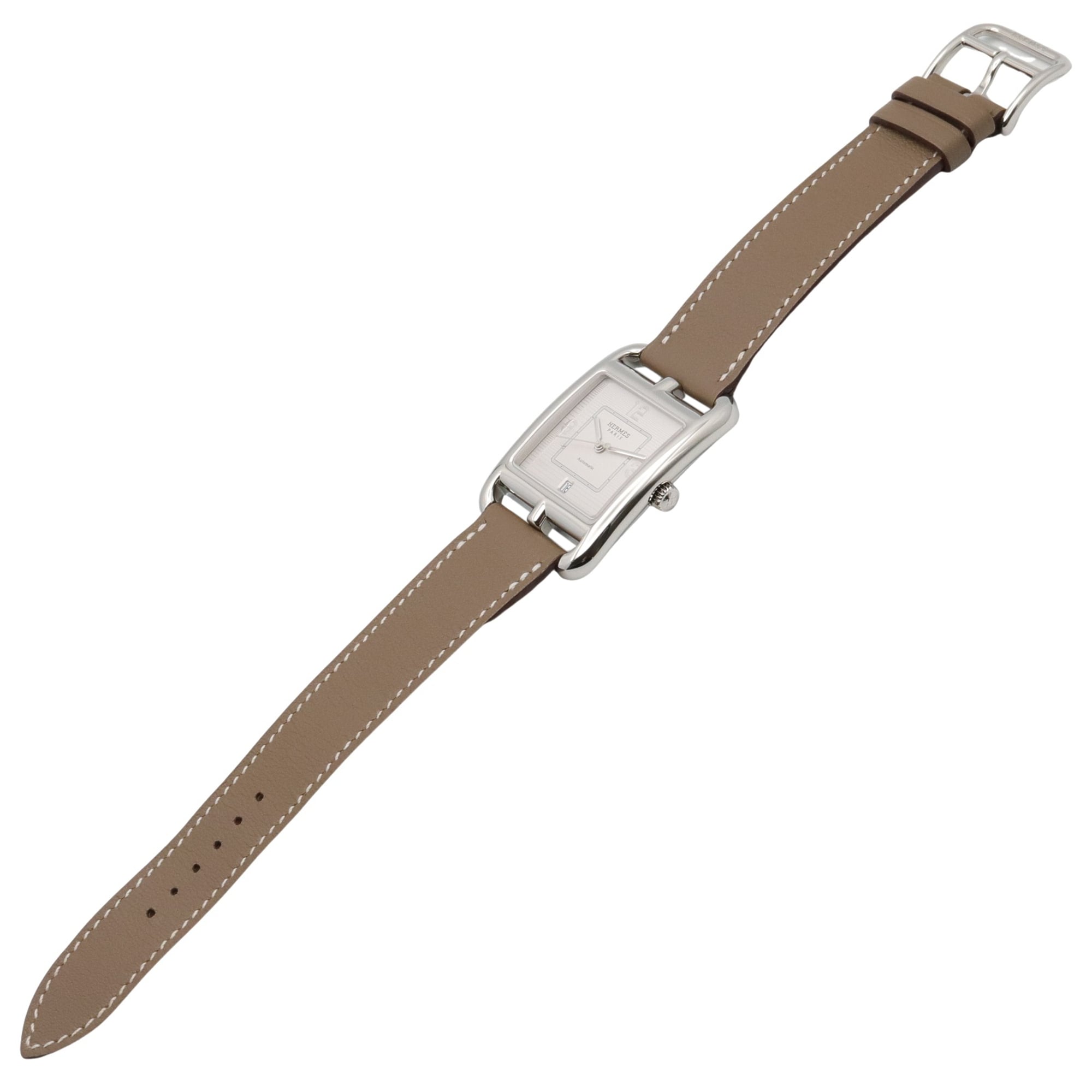 Hermes Cape CC1.710a Silver Dial Stainless steel 29mm Watch