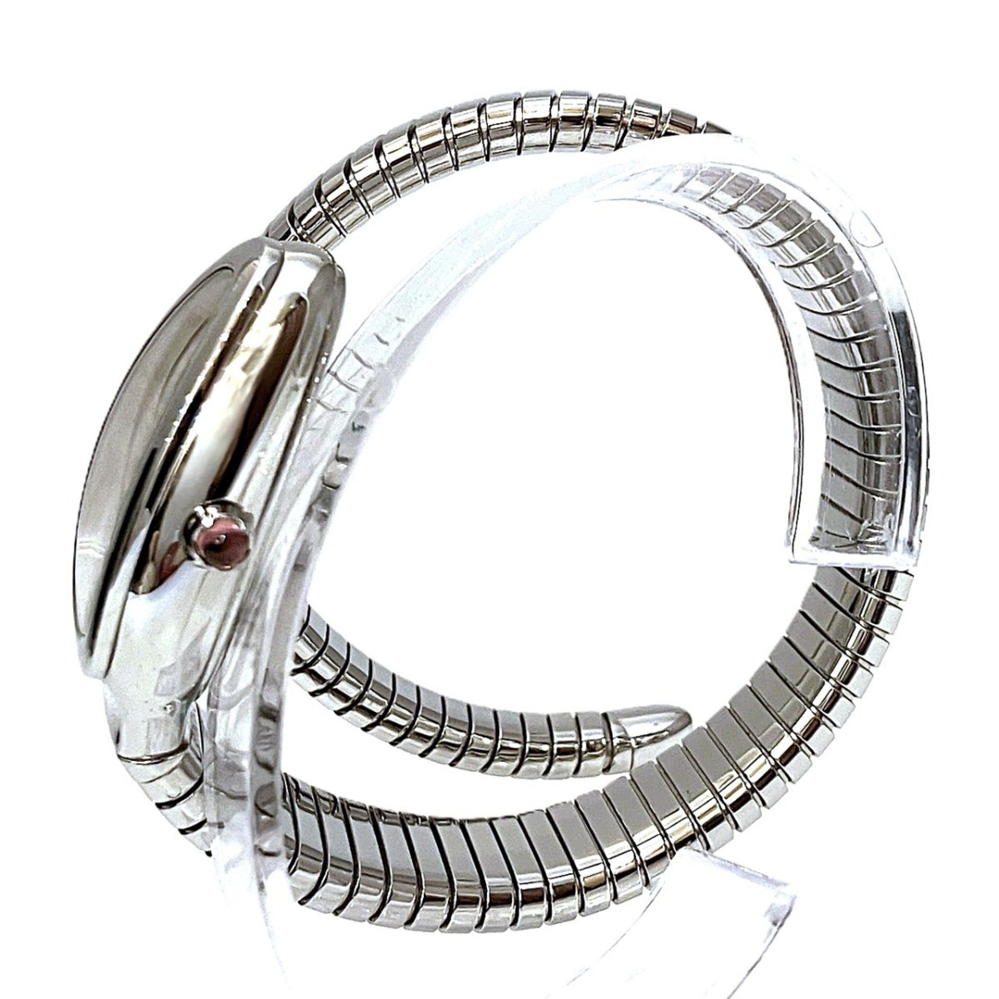 Bvlgari Bulgari Serpenti total weight 61.2g SP35S Silver Dial 22mm Watch