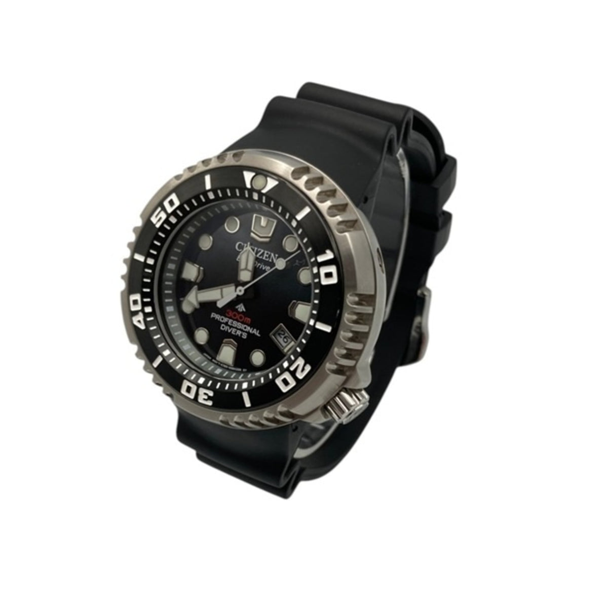 Citizen Promaster Marine Eco-Drive Professional Diver 300 m BN1024-01E Schwarz Zifferblatt 46 mm Uhr