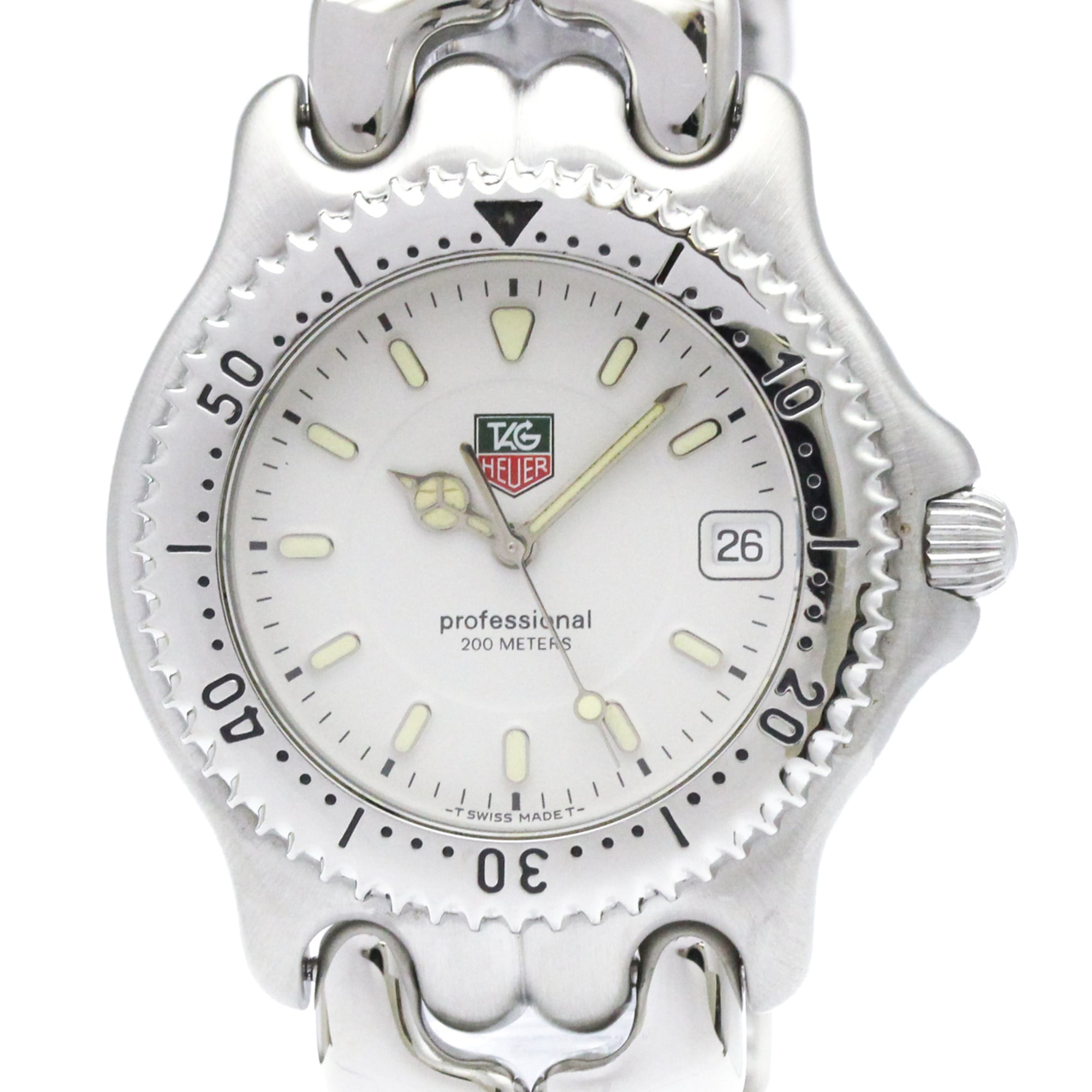 TAG Heuer Sel WG1112 White Dial 38mm Watch