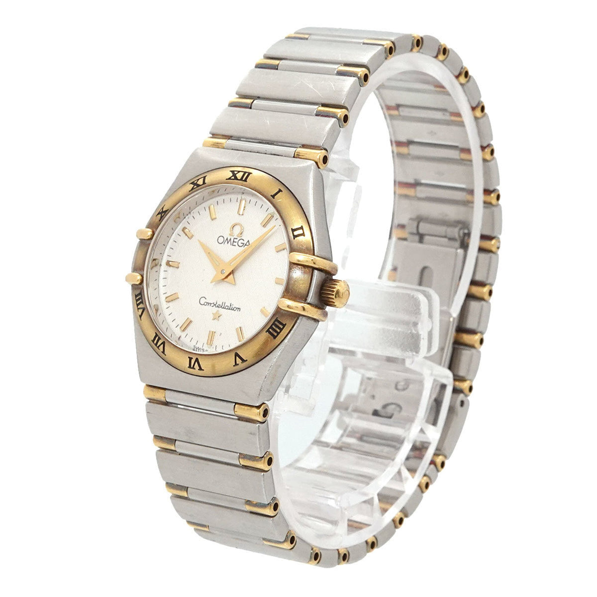 Omega Constellation 1372, 30, zilveren wijzerplaat, 25 mm horloge