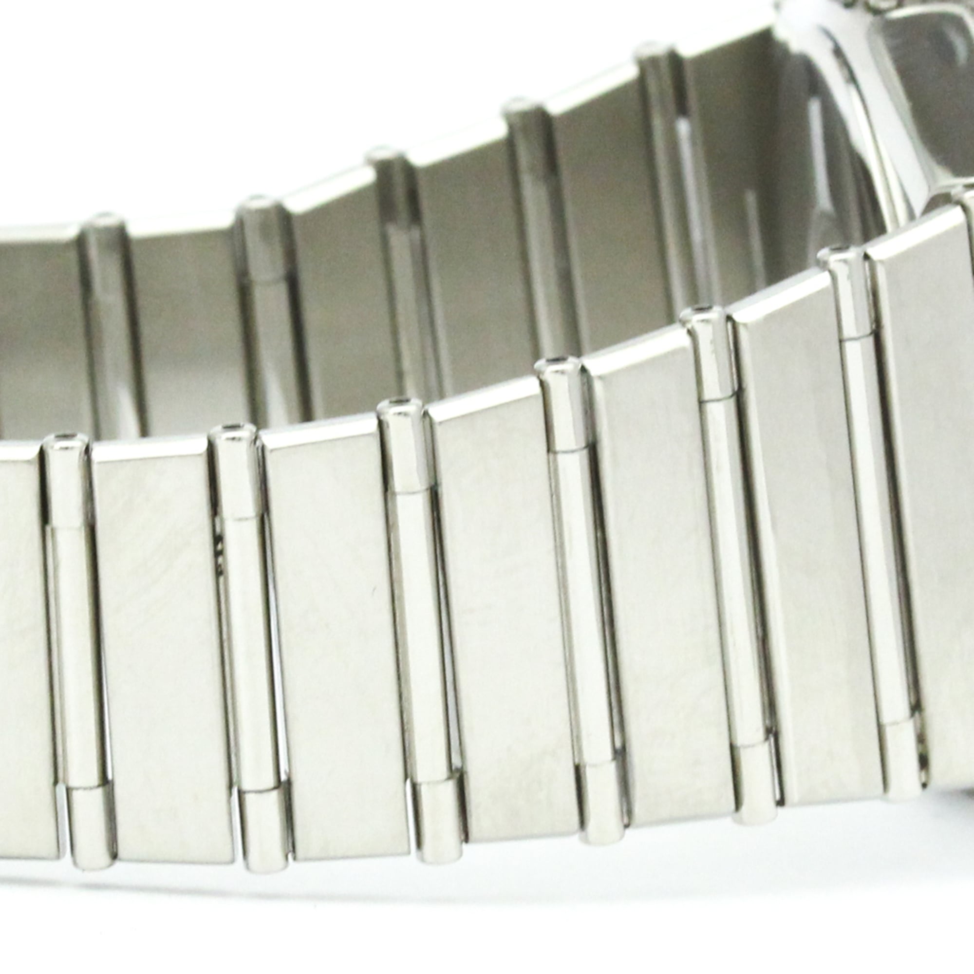OMEGA Constellation Day Date stalen quartz herenhorloge 396.1070