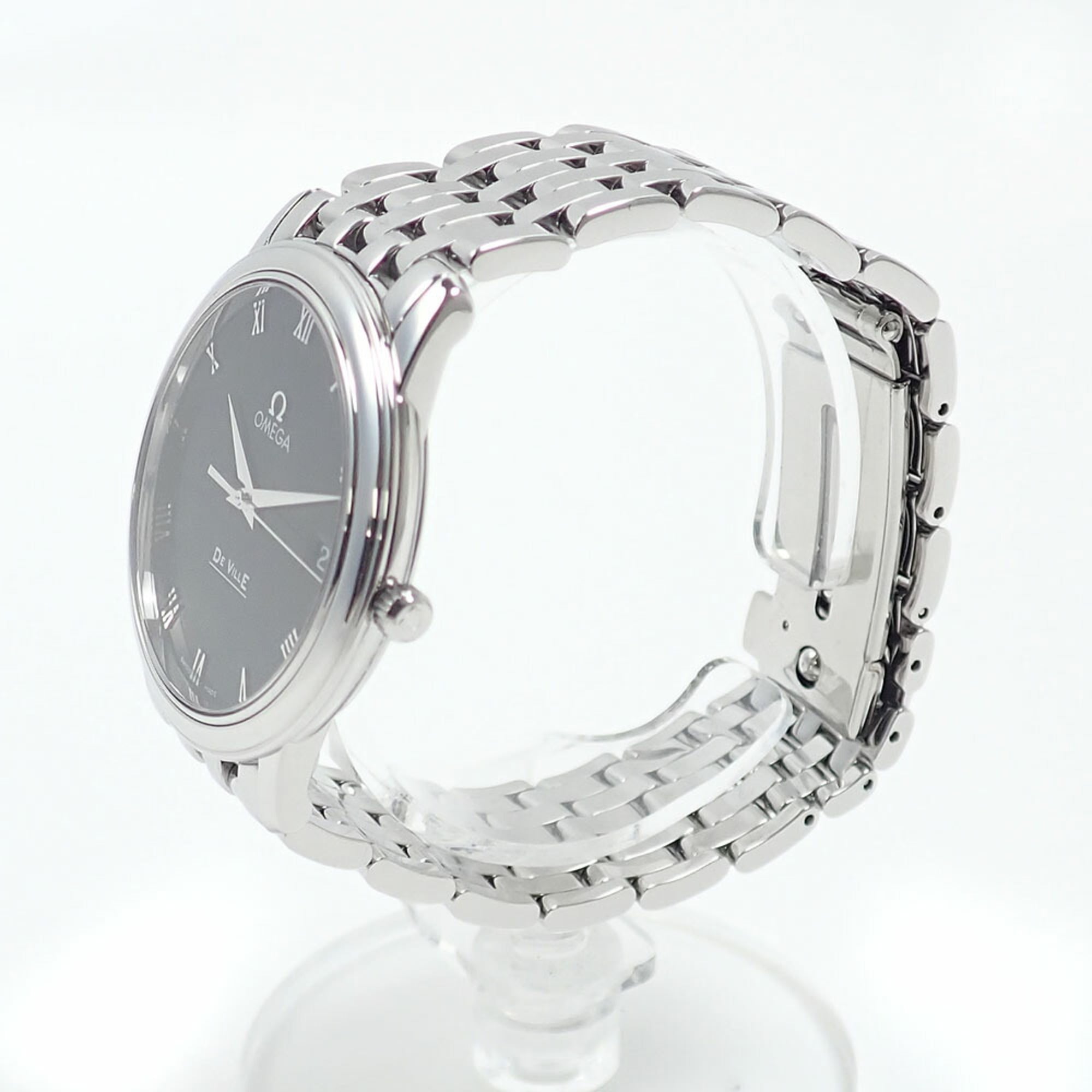 Omega De Ville Men's Quartz Watch, Stainless Steel, 4510.52.00, Battery-Powered
