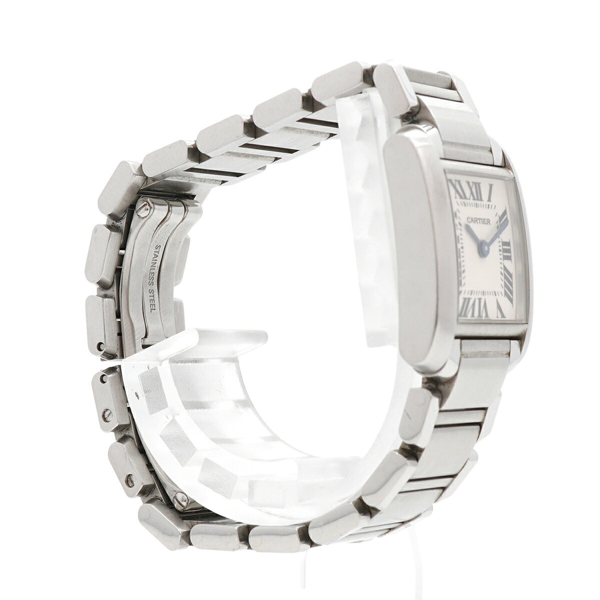 Cartier Tank Française SM W51008Q3 Ivory Dial 20mm Watch
