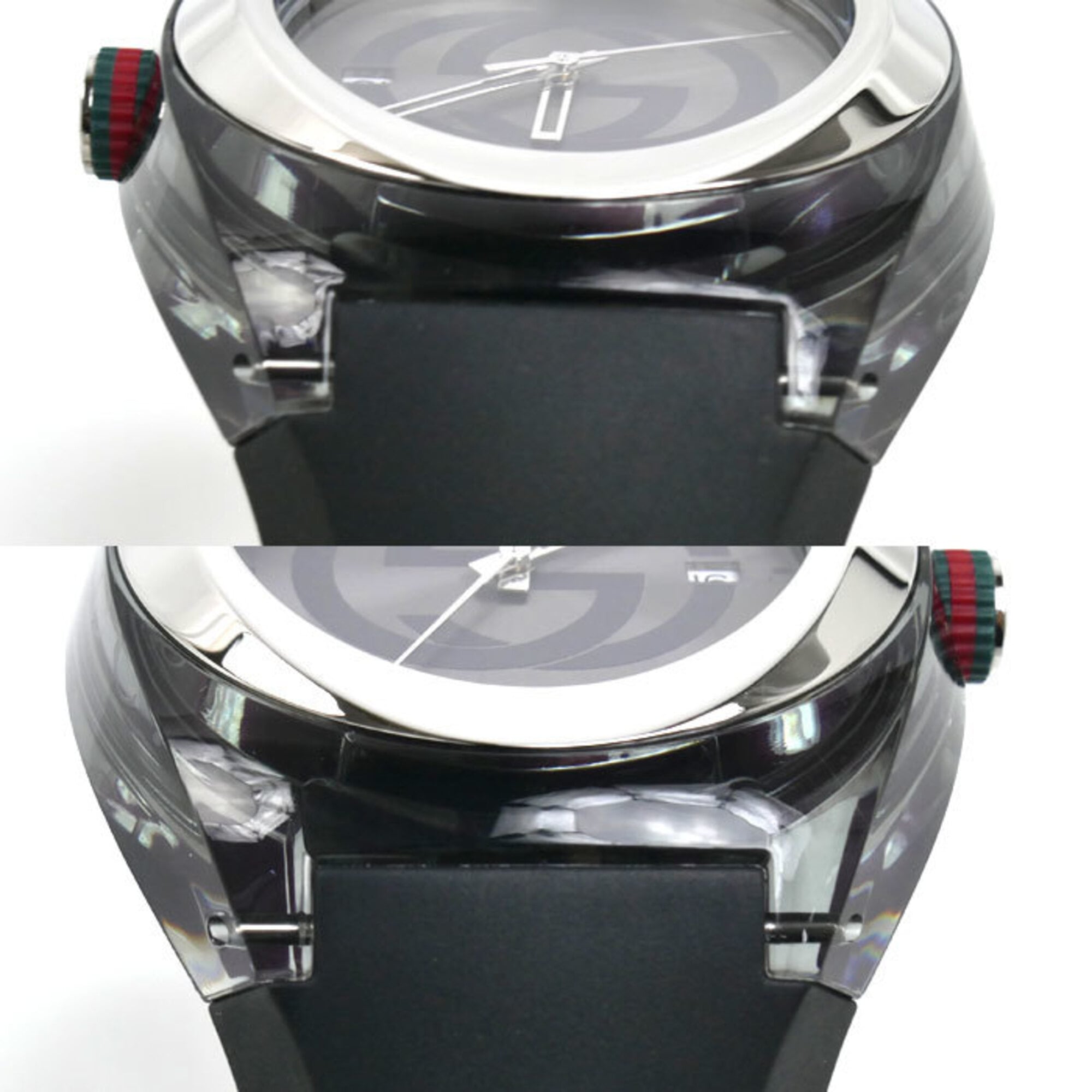 Montre Gucci Sync à piles YA137116, cadran de 46 mm