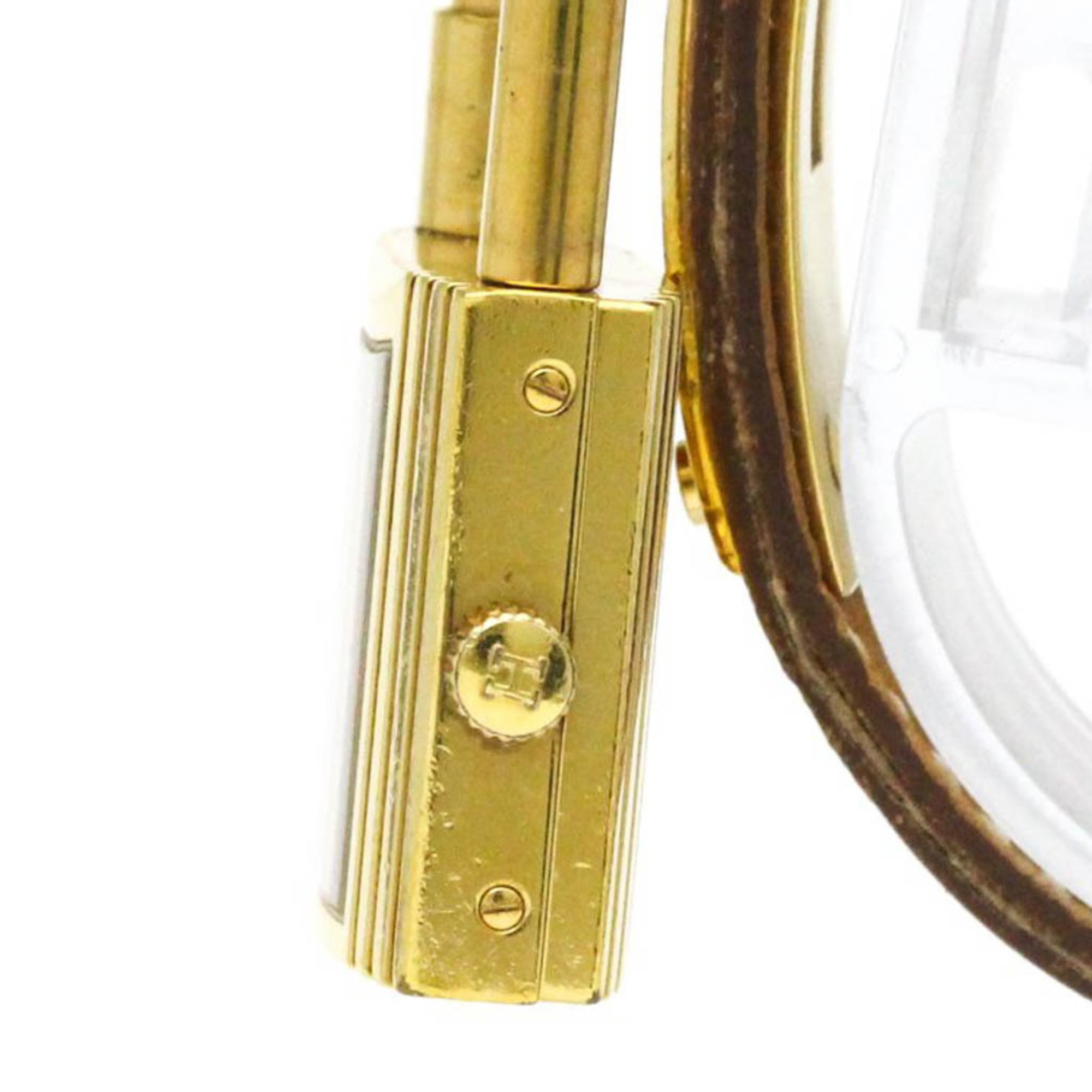 HERMES Kelly-horloge, verguld, leer, quartz, dameshorloge