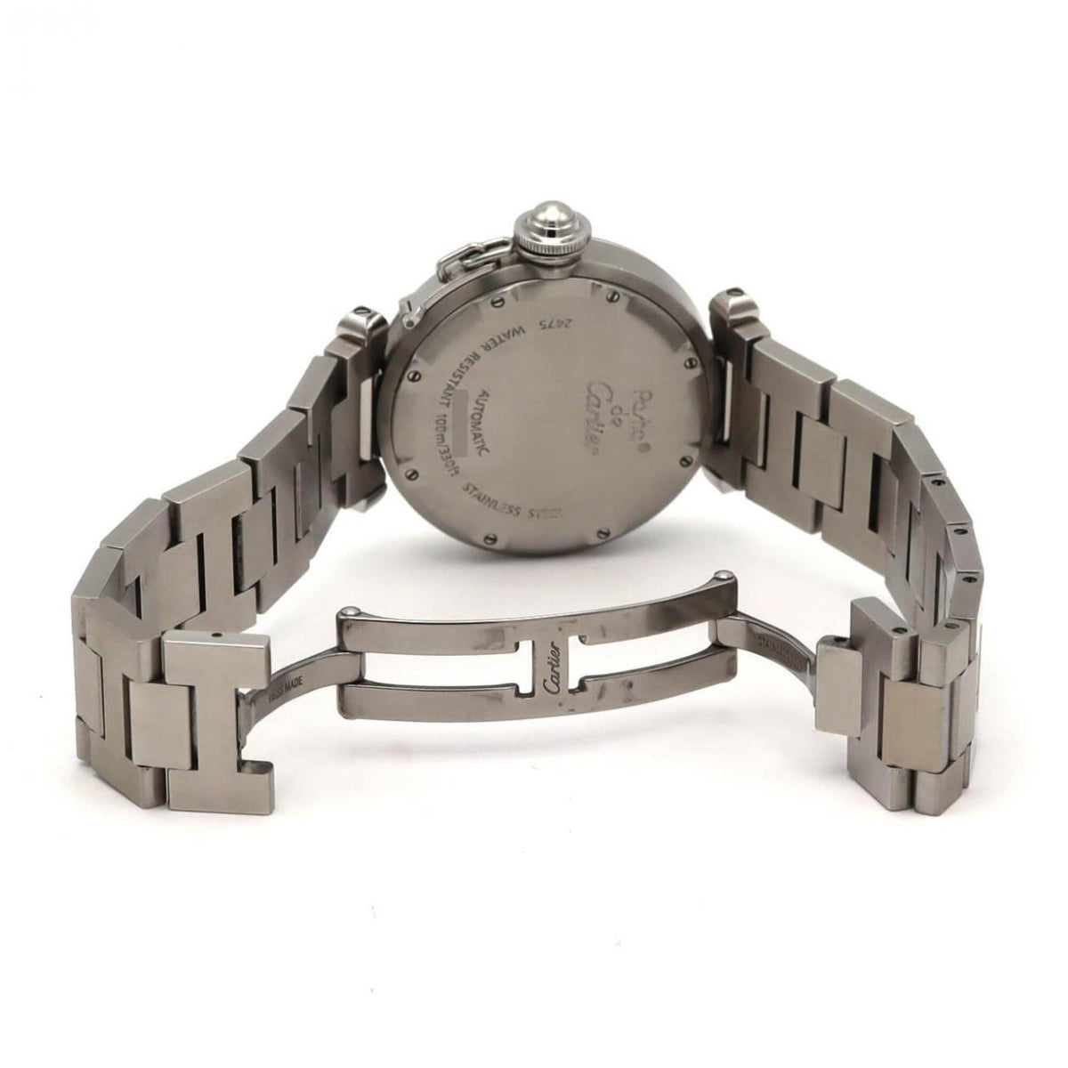 Montre Cartier Pasha C Grande Date Blanc Cadran 35 mm