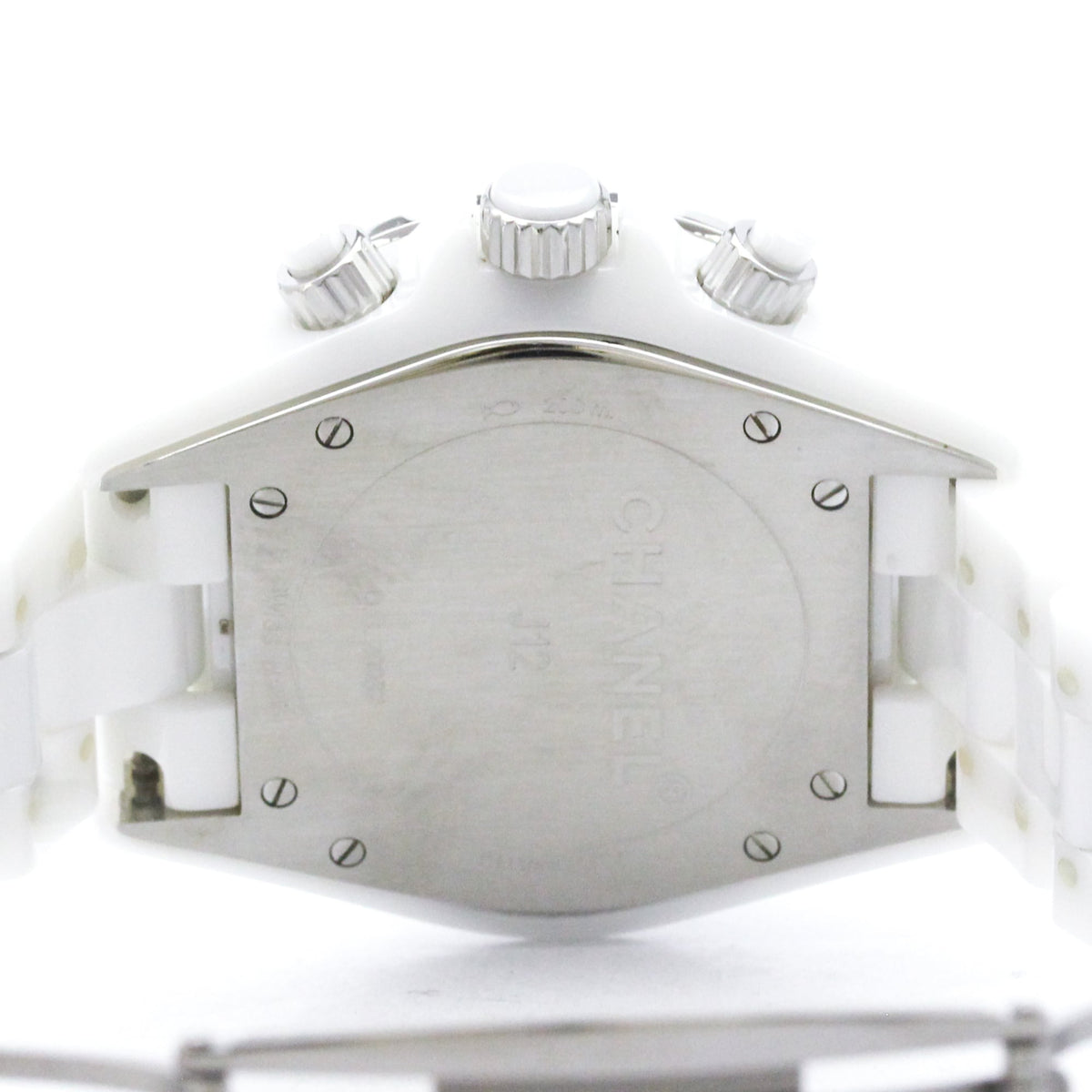 Chanel J12 H1007 White Dial 41mm Watch