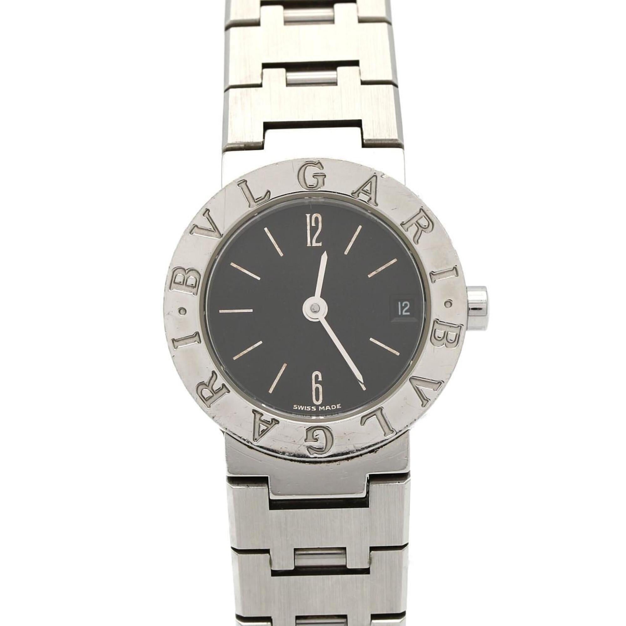 Montre Bvlgari Bulgari BB23SS/BB23SSD Noir avec cadran de 23 mm